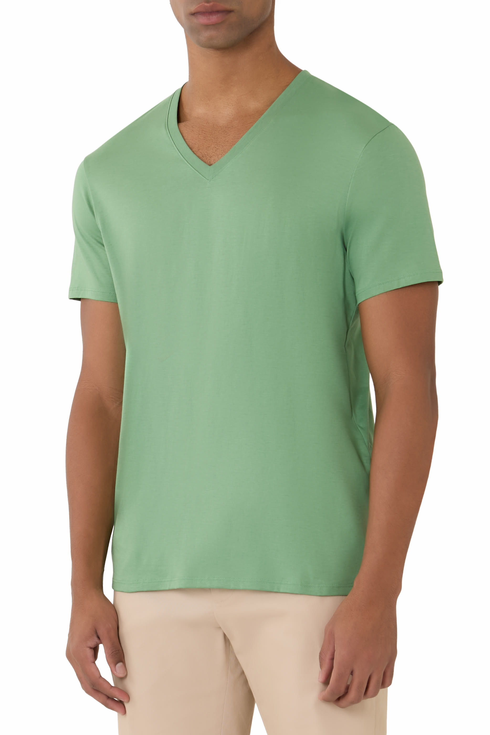 Slim Fit Pima Cotton T-Shirt