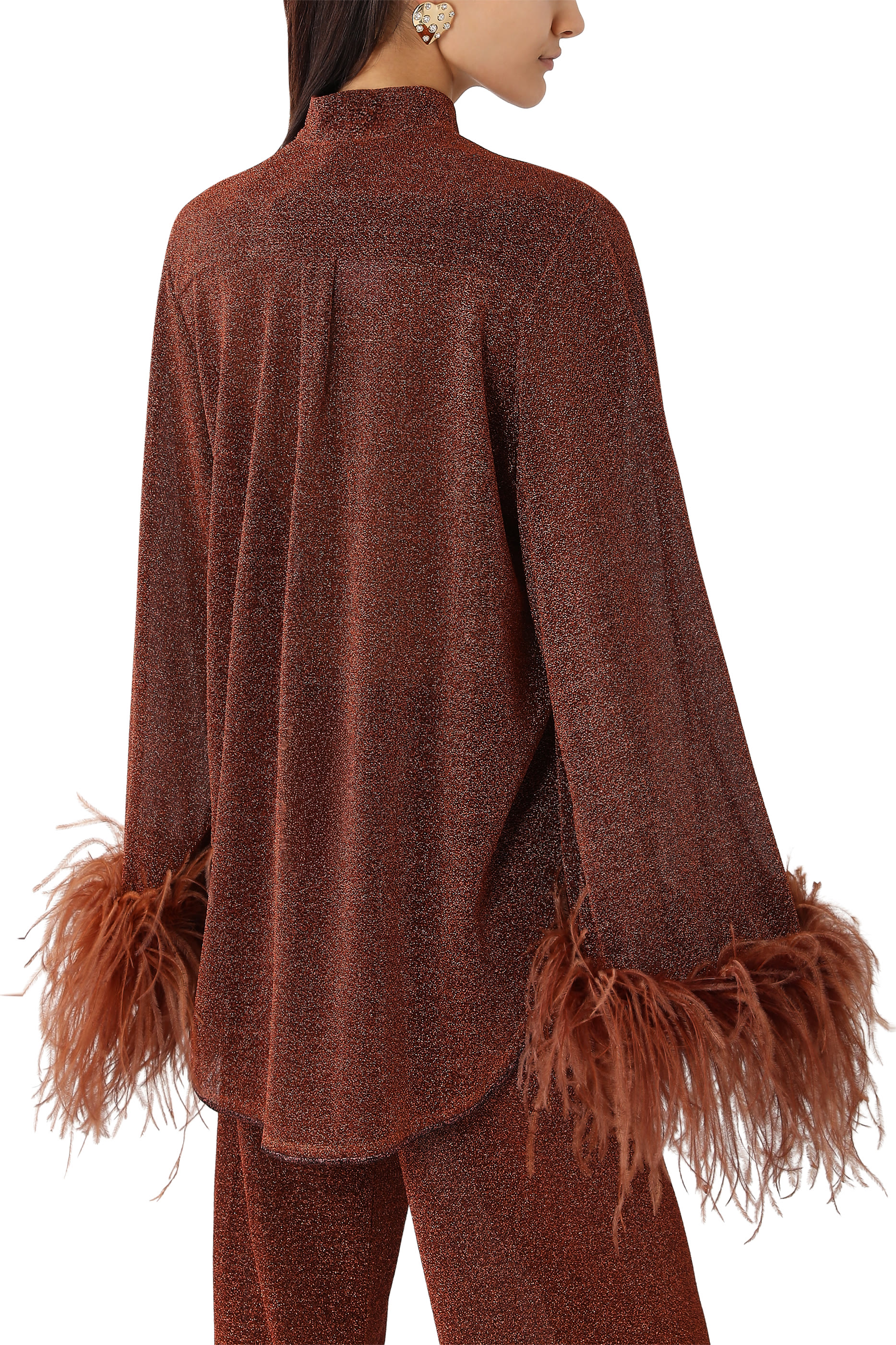Lumiere Plumage Long Shirt