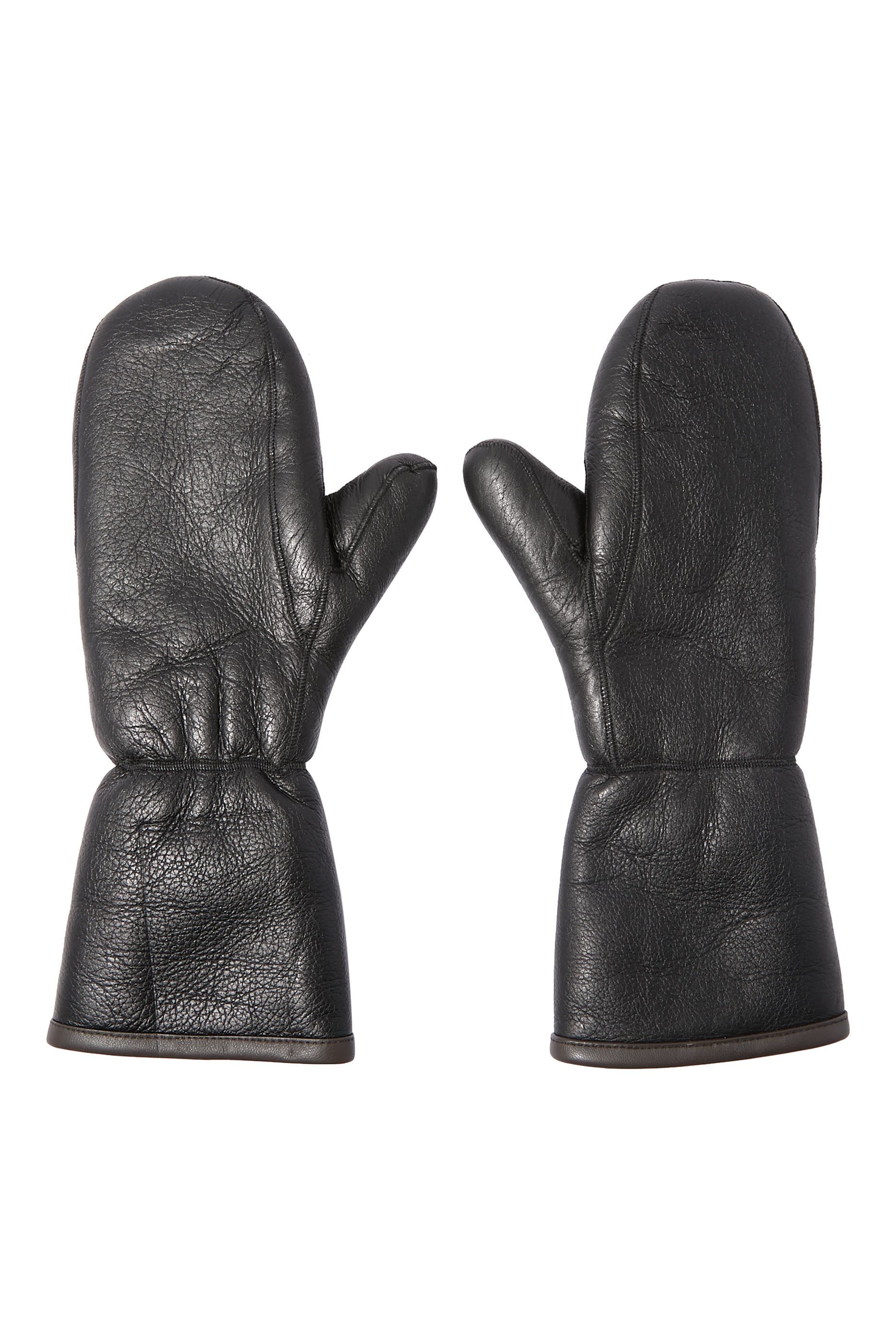 Faux Leather Gloves