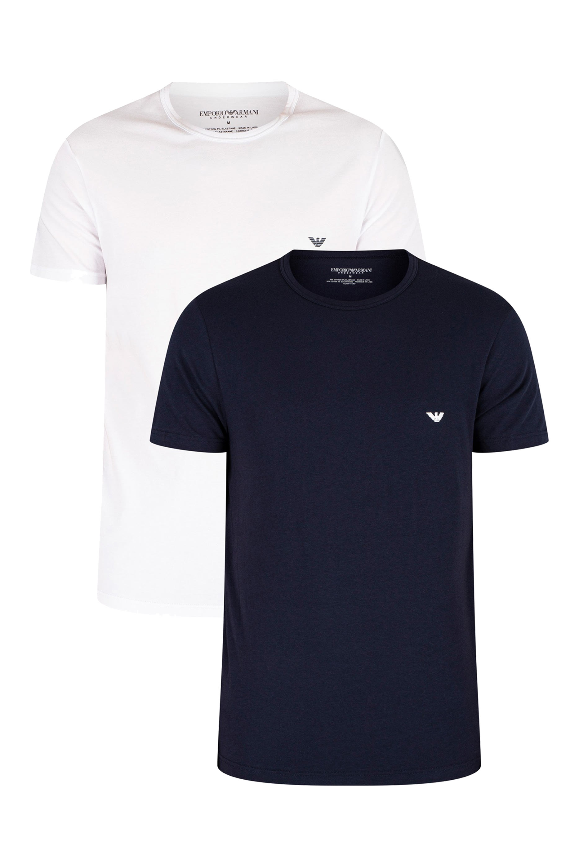 Logo Embroidered T-Shirt, Pack of 2