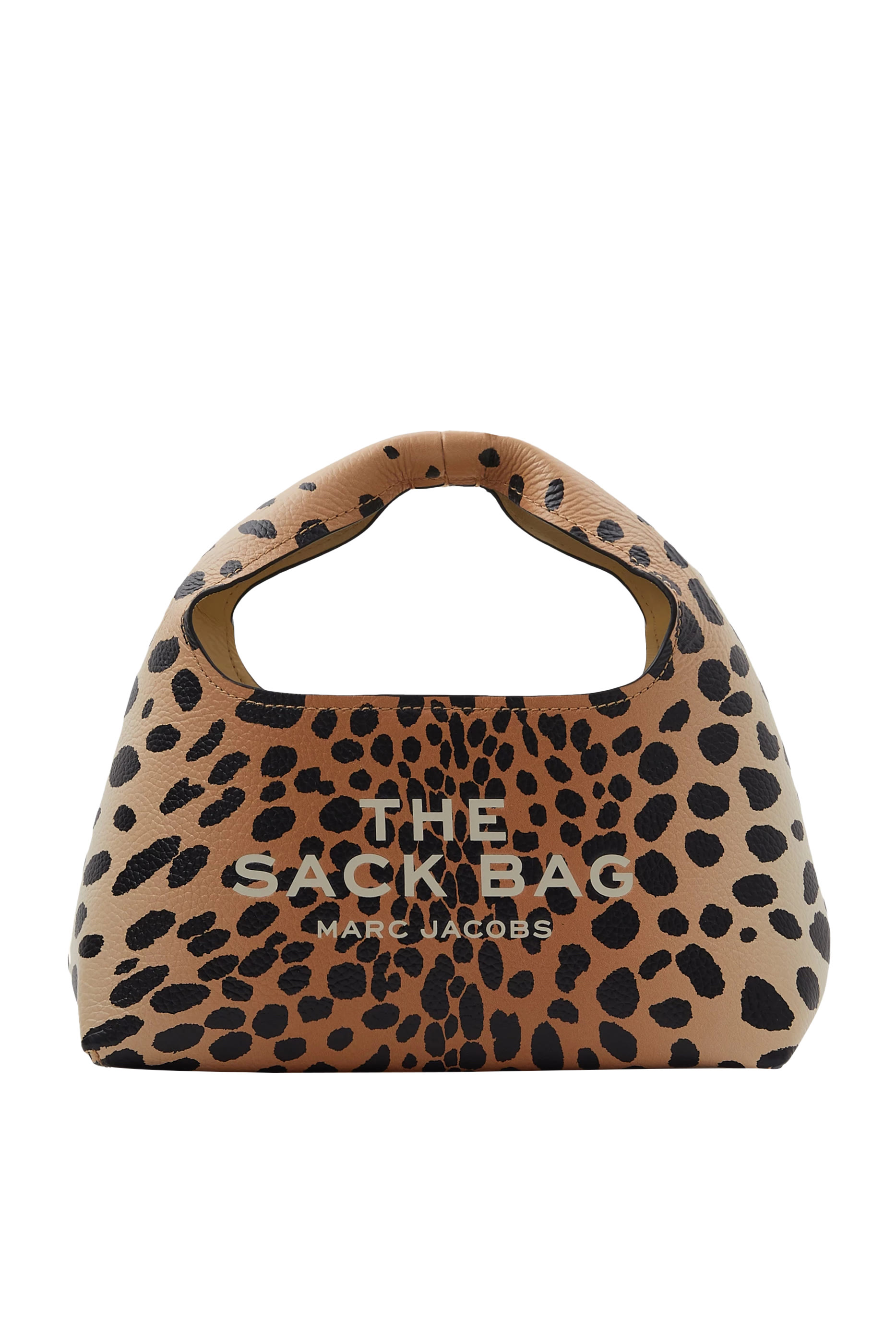 The Cheetah Leather Mini Sack Bag