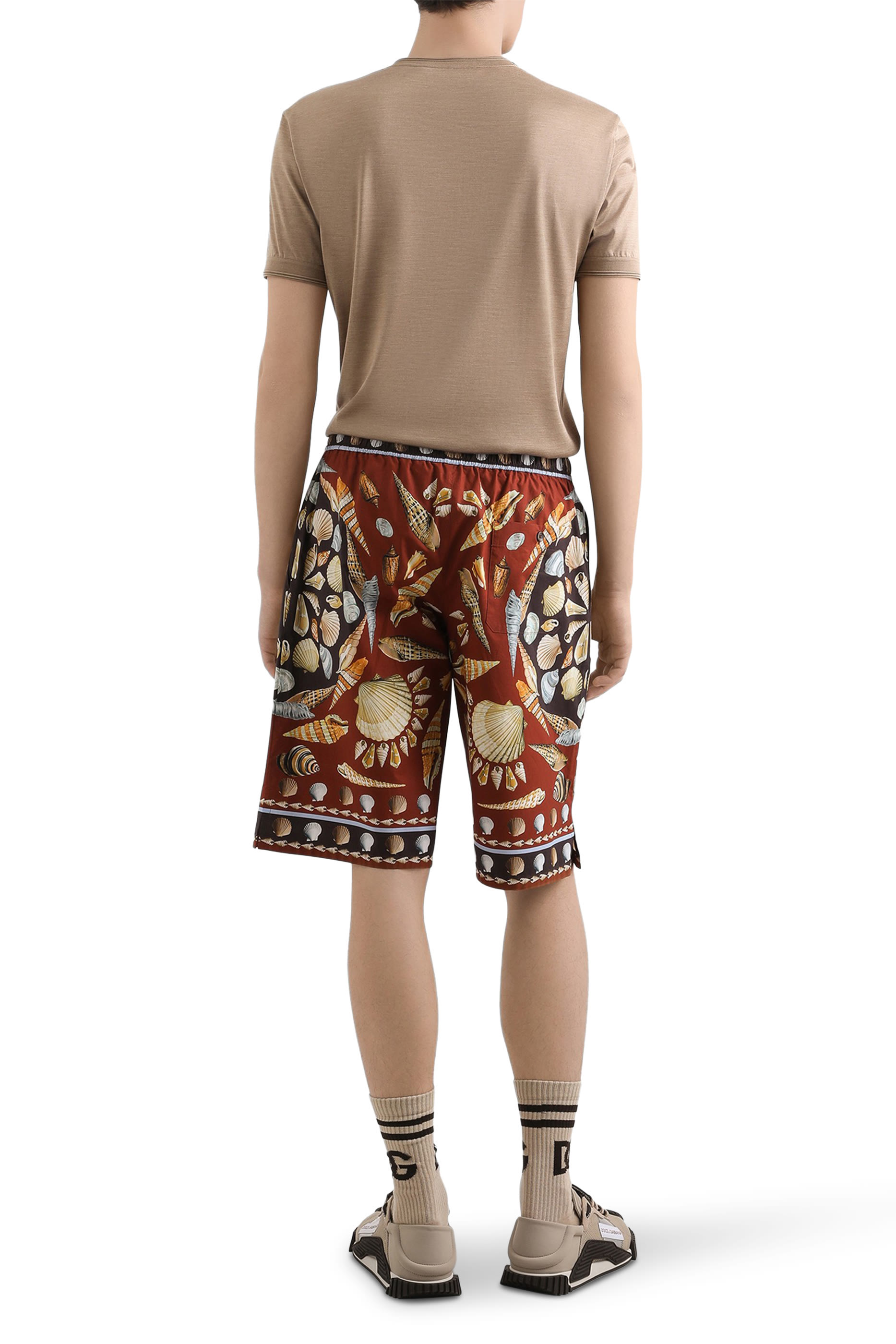 Short-Sleeved Silk T-Shirt