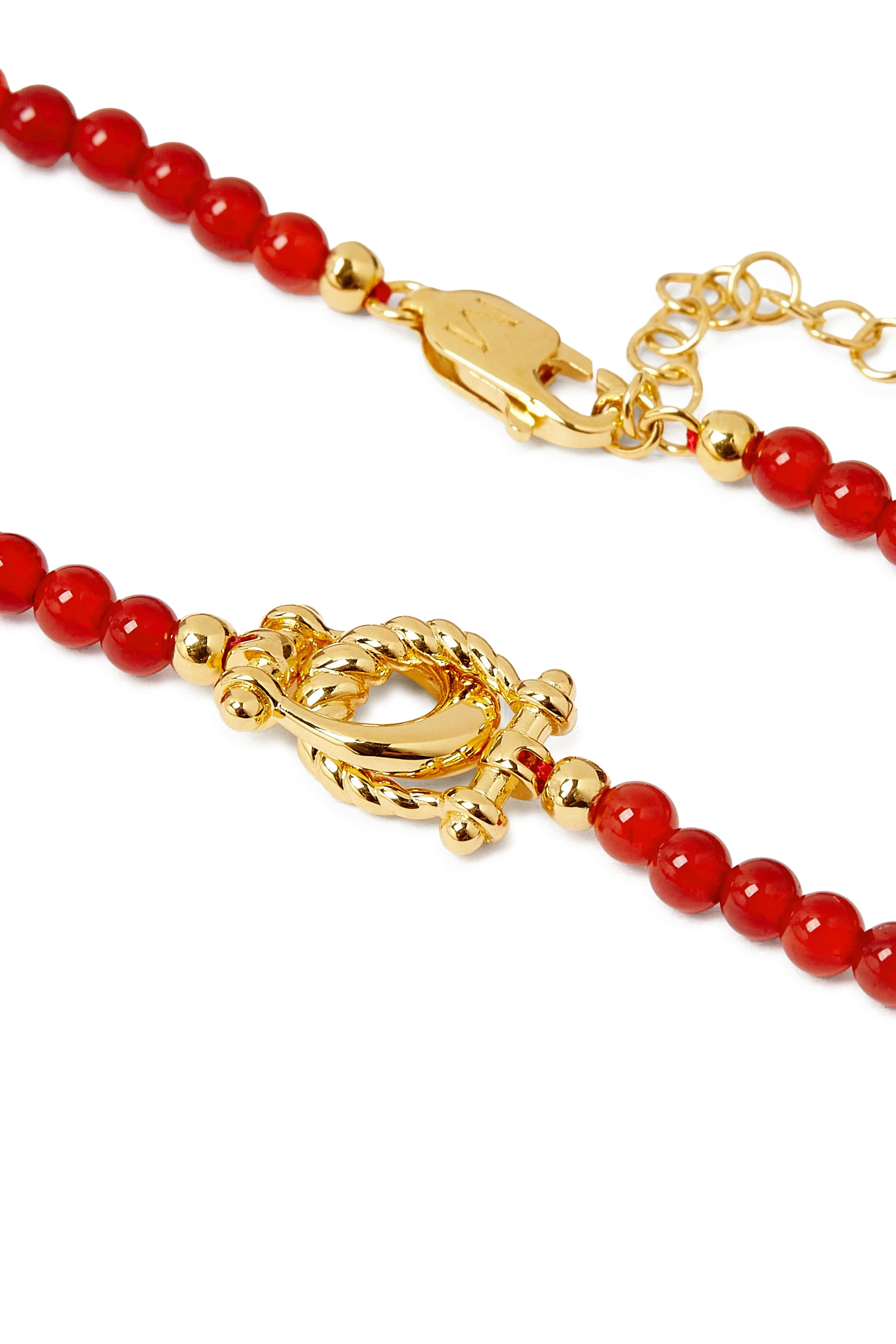 Lunar New Year Horseshoe Beaded Bracelet
