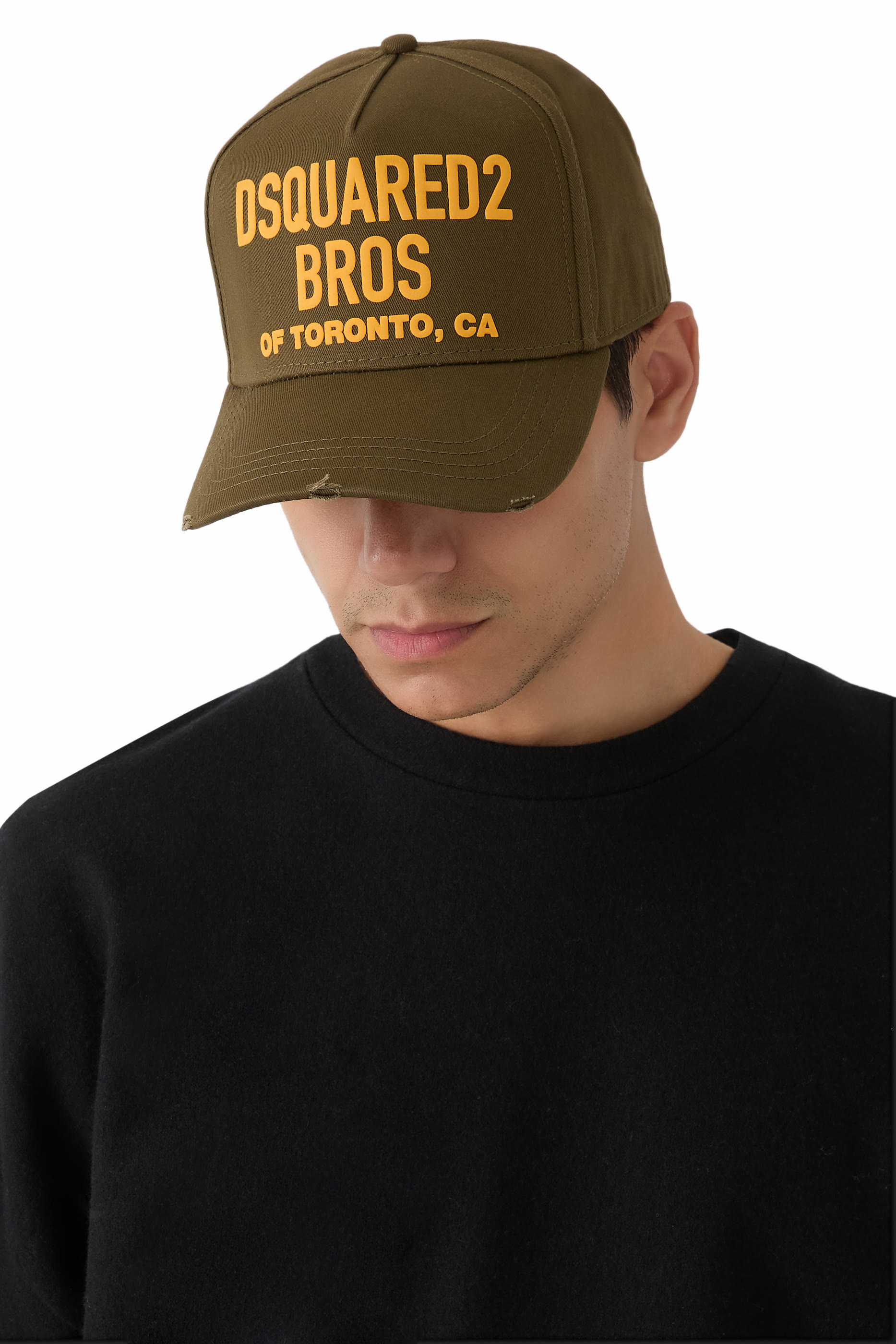 Logo Print Baseball Cap