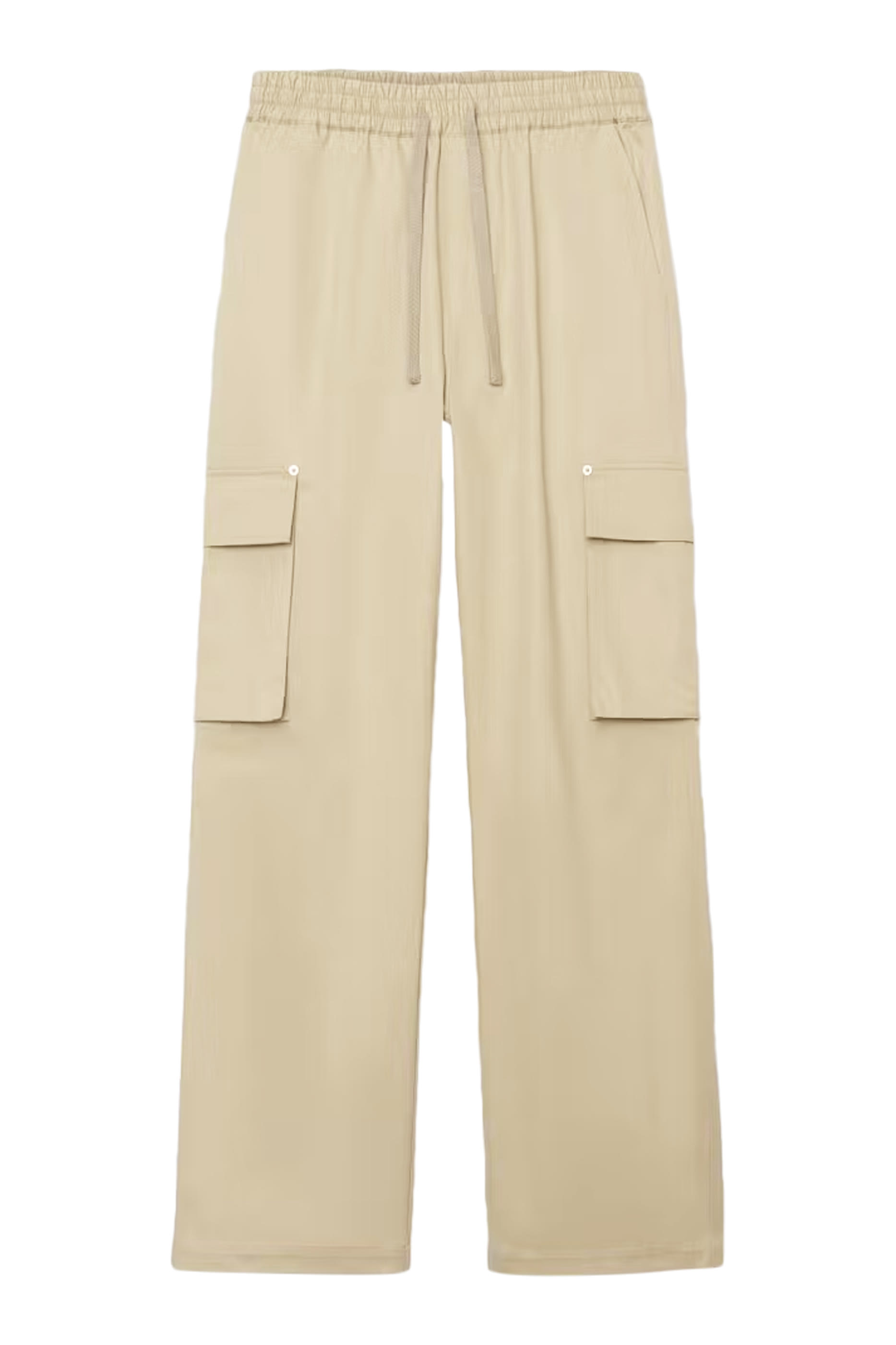 Wide-Leg Cargo Pants