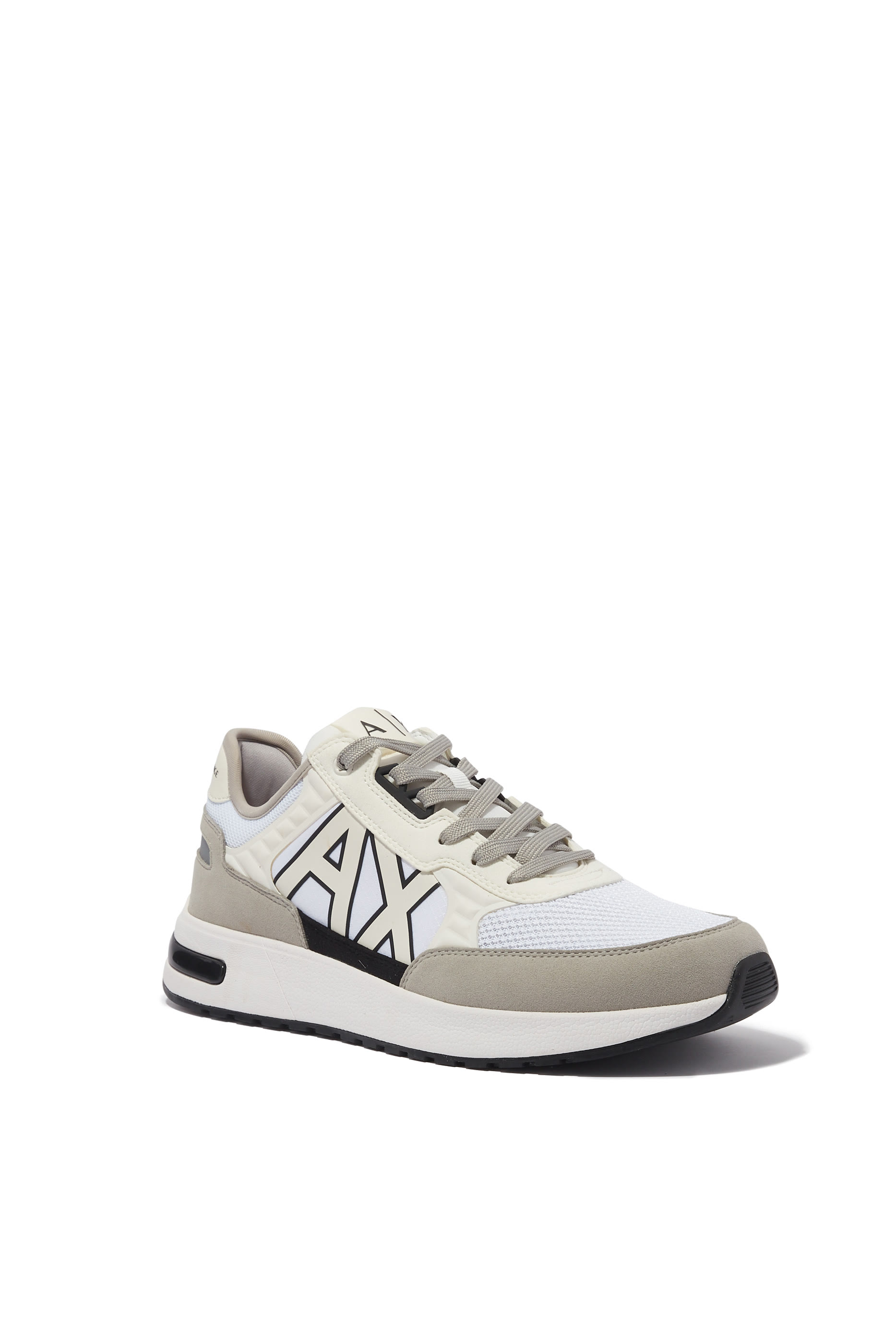 3D Logo Low-Top Sneakers