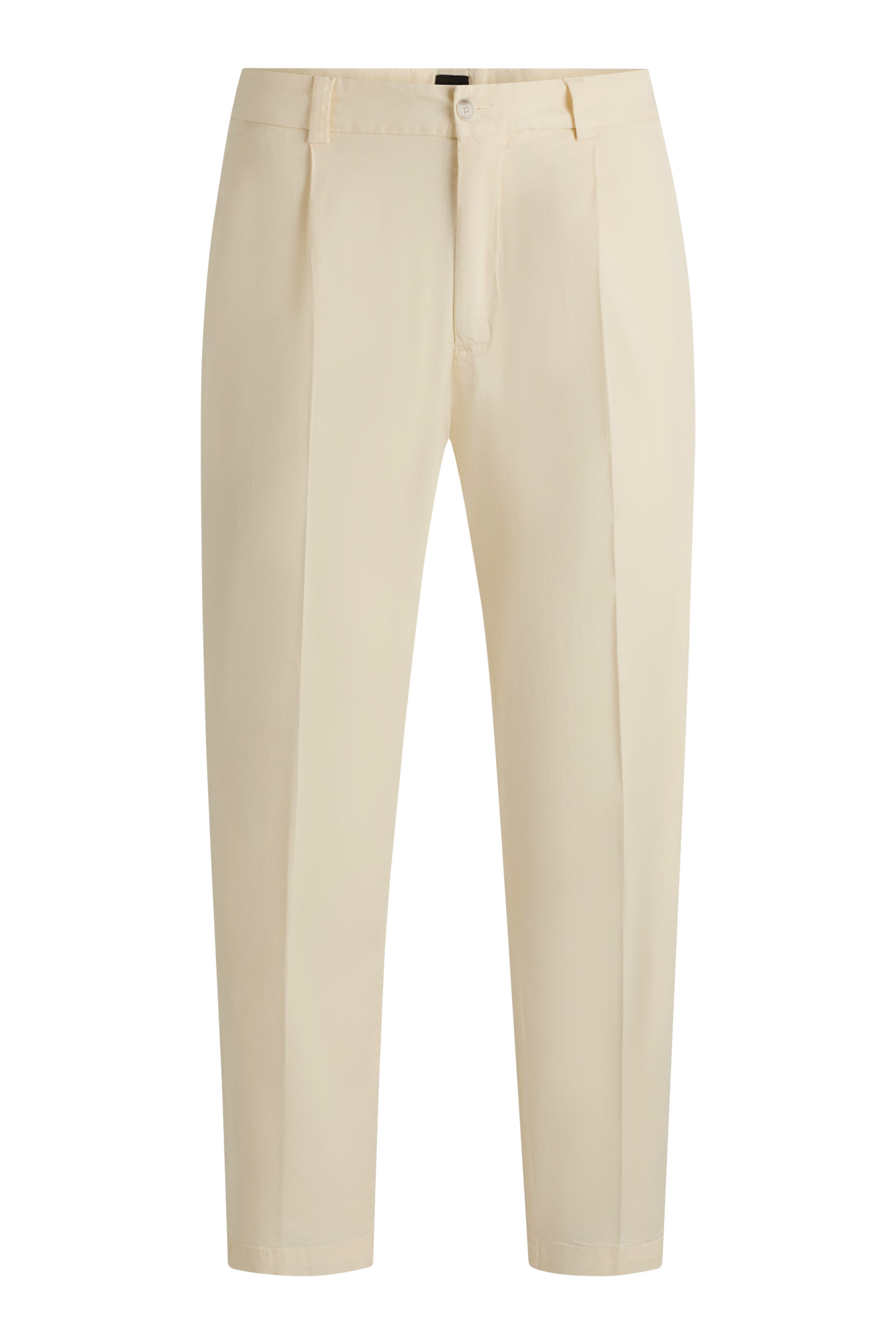 Regular-Fit Pants in Stretch Cotton Blend