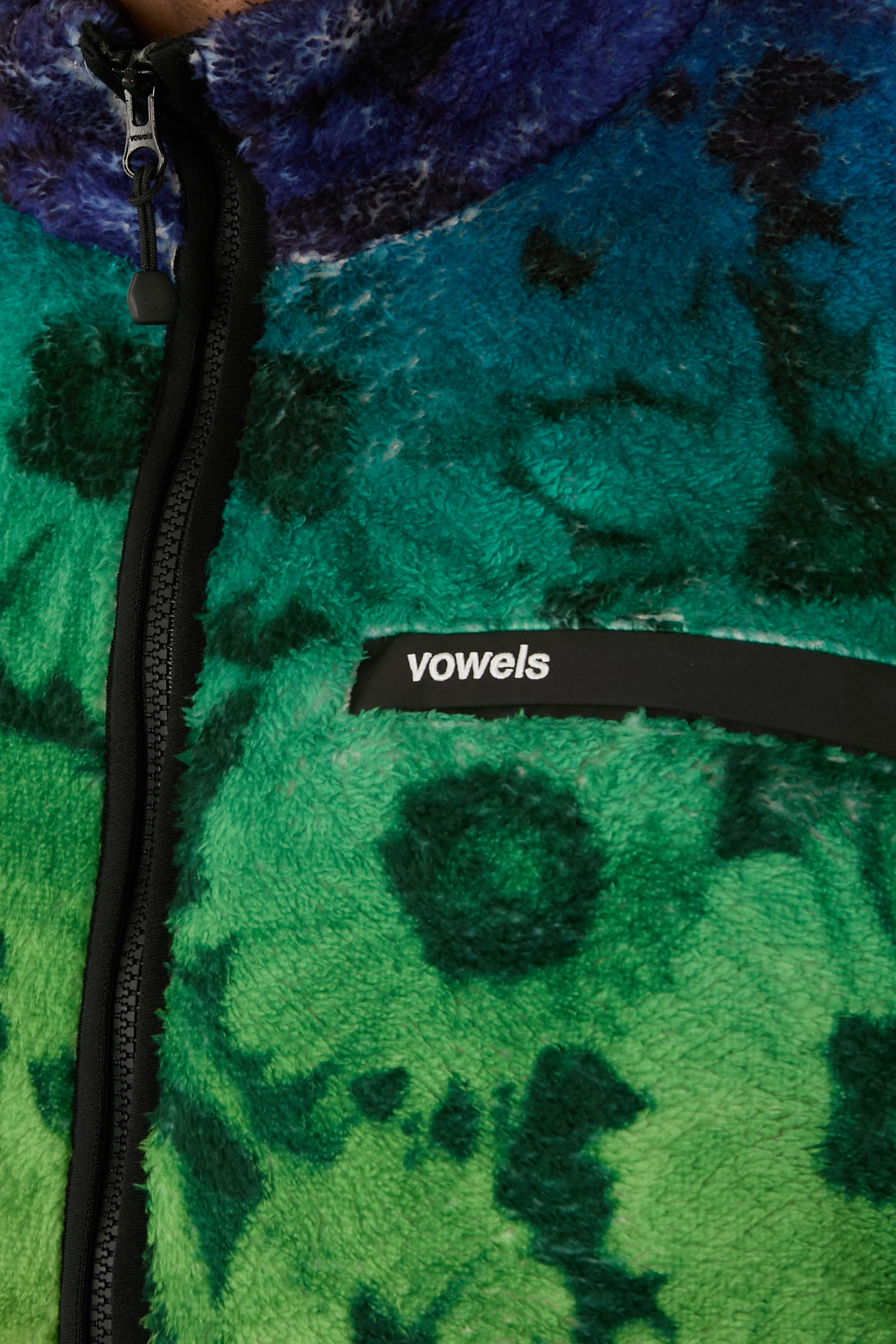  Printed Fleece Jacket 