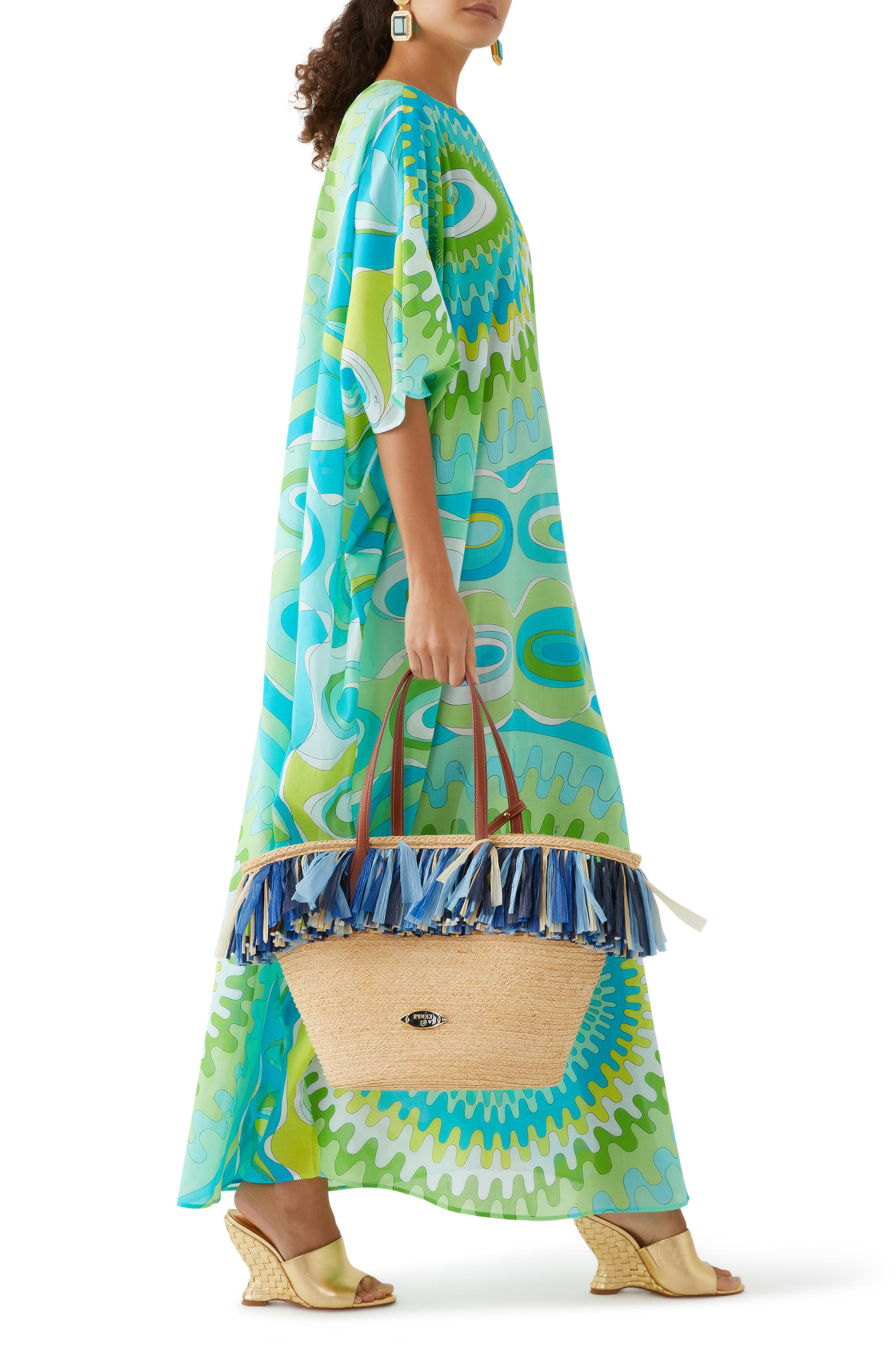 Bersaglio-Print Kaftan