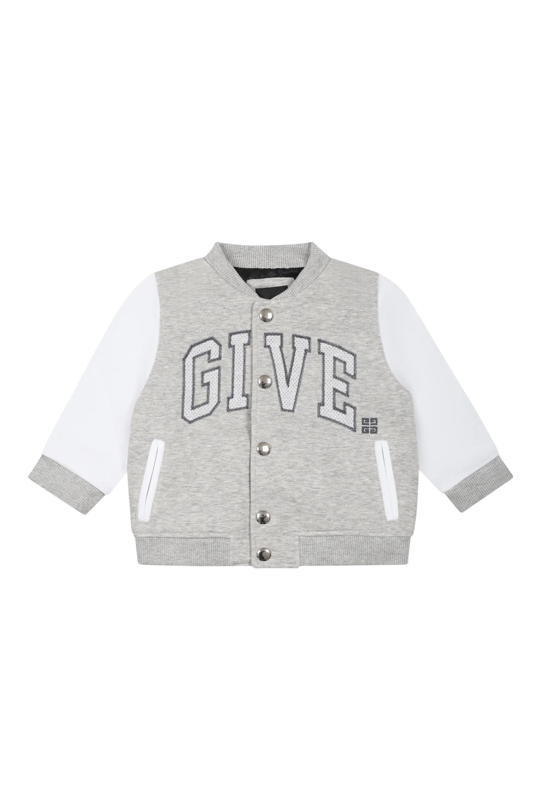 Kids Logo-Print Bomber Jacket
