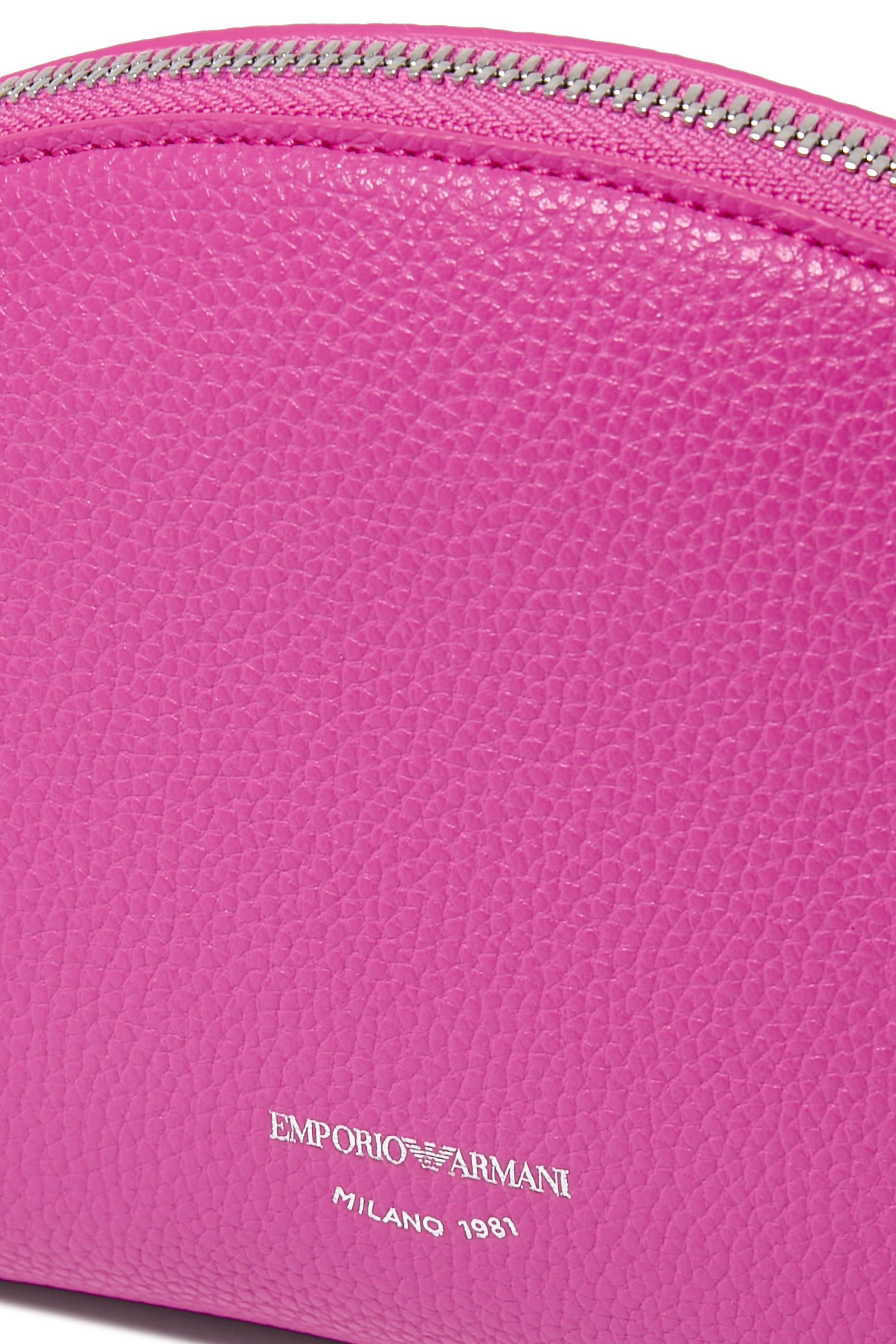 MyEA Faux Leather Washbag