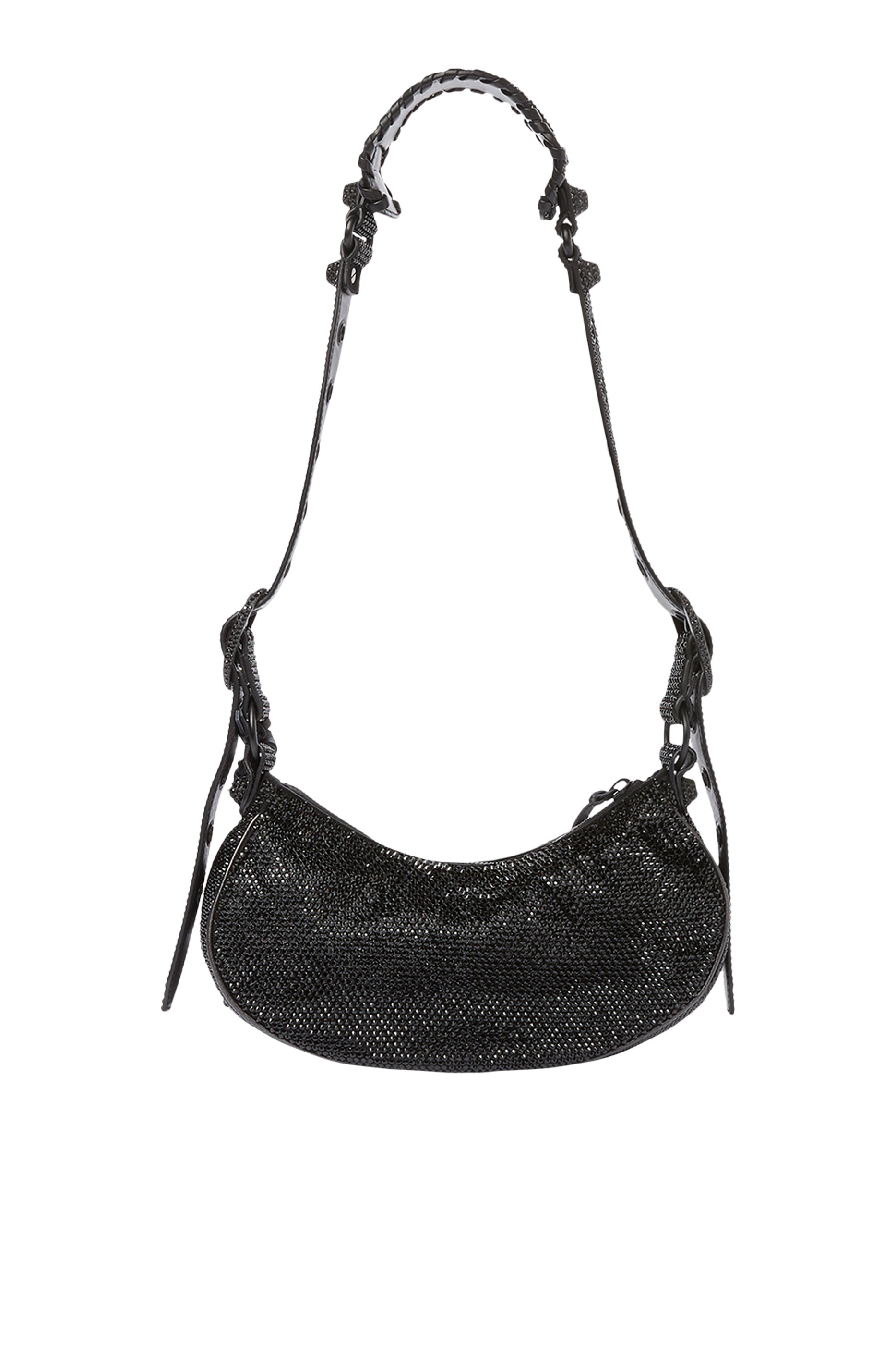 Le Cagole XS Shoulder Bag With Rhinestones