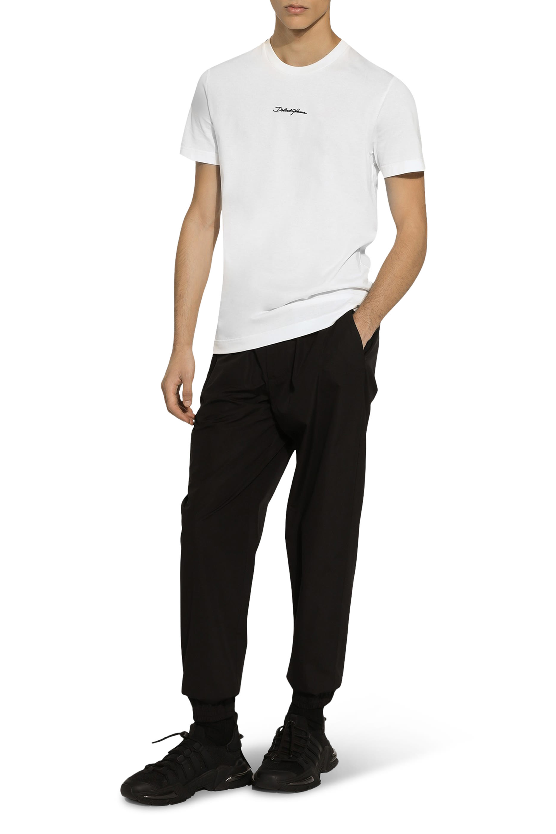 Logo Cotton Jogging Pants