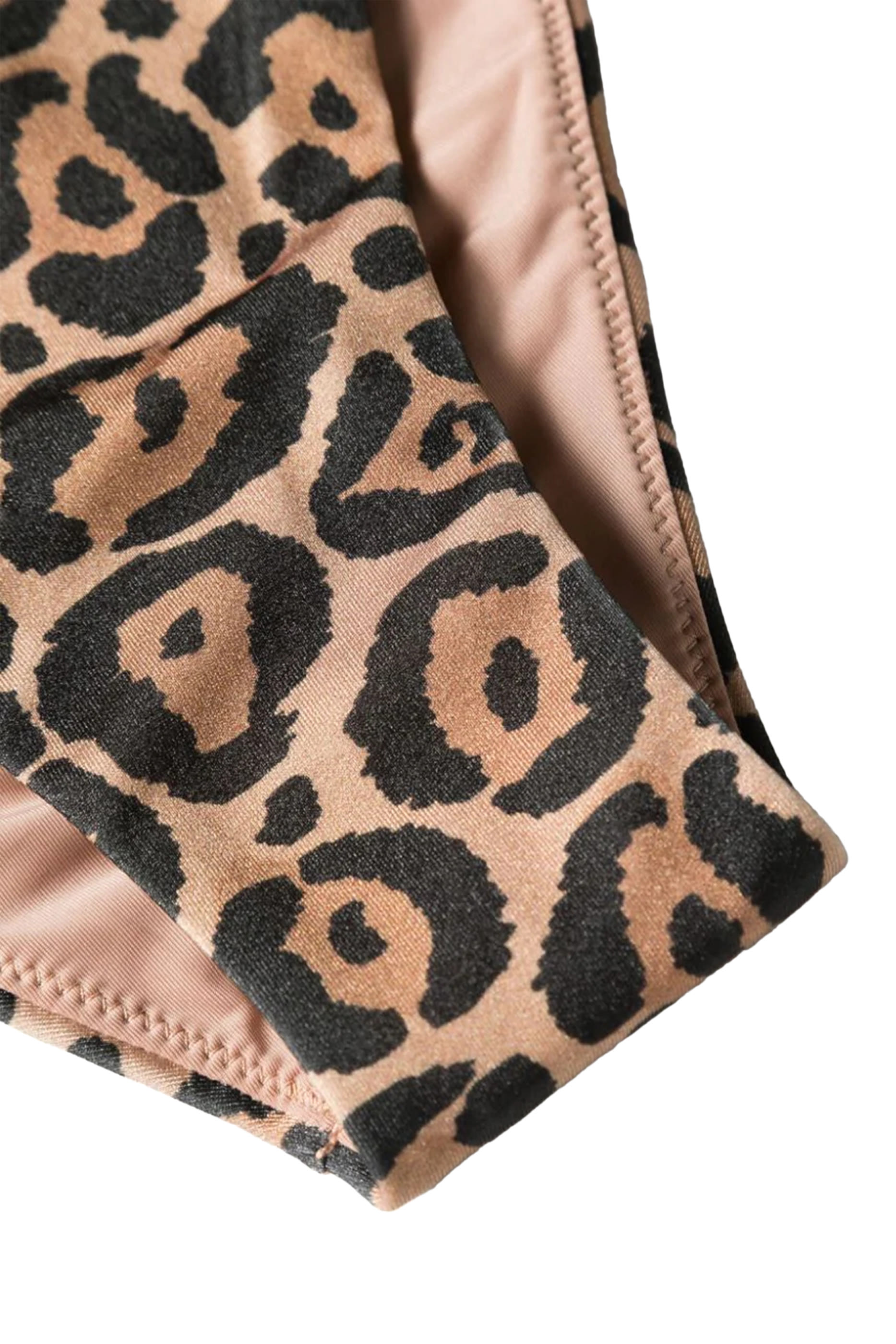 Jaguar Print Two-piece Swimsuit