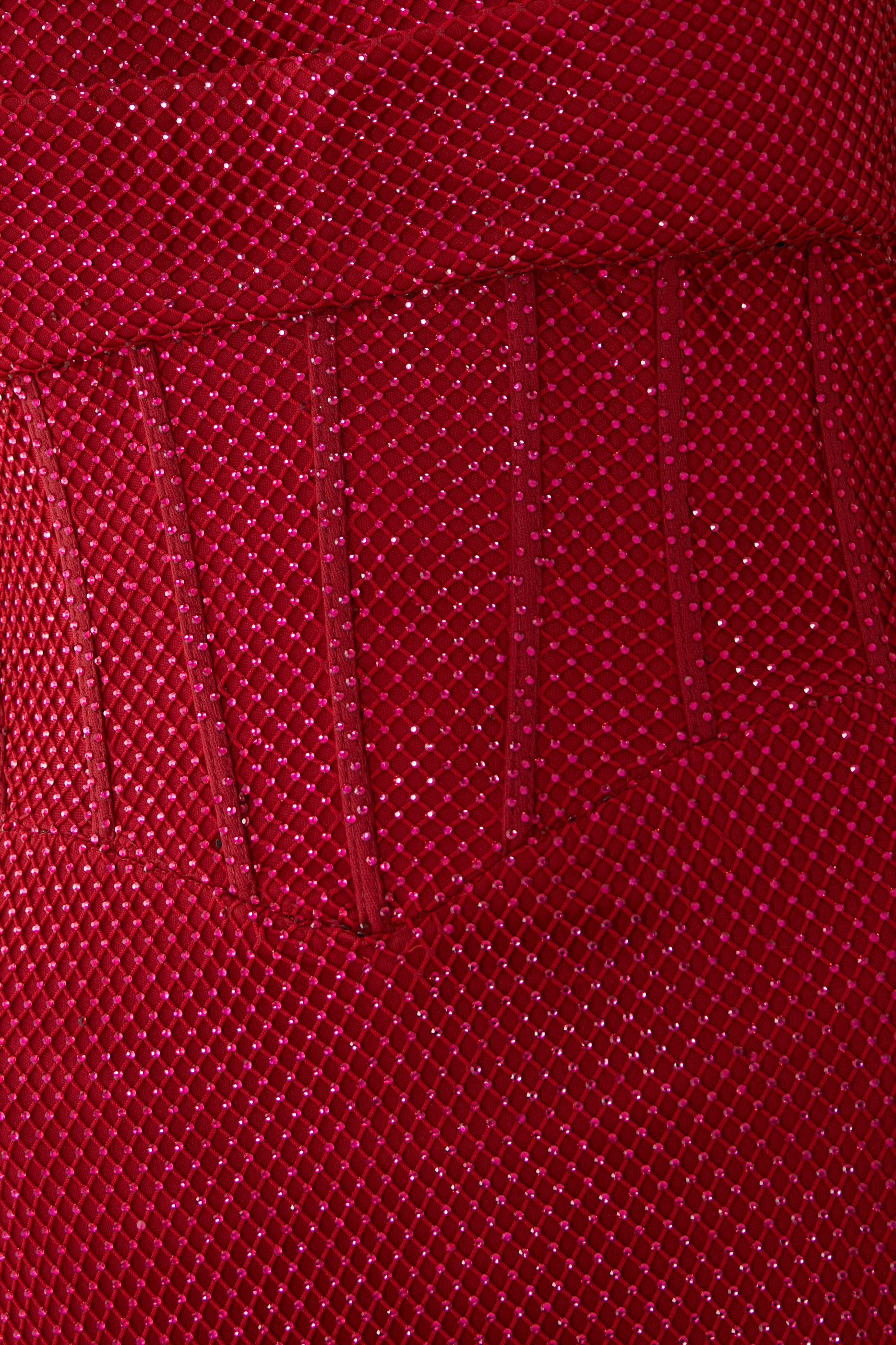 Fitted Rhinestone Gown