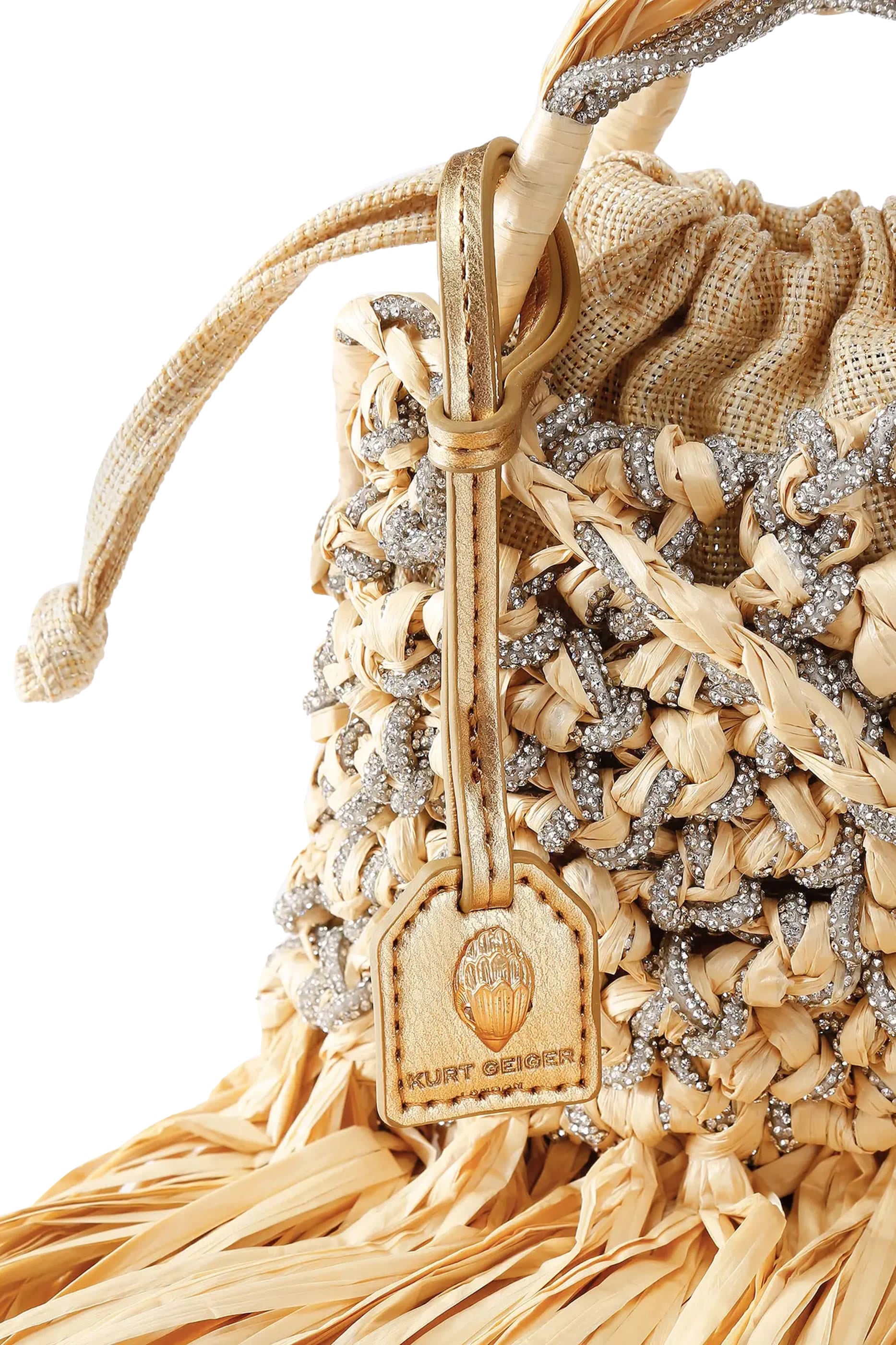  Mini Macram&eacute; Crystal Bag