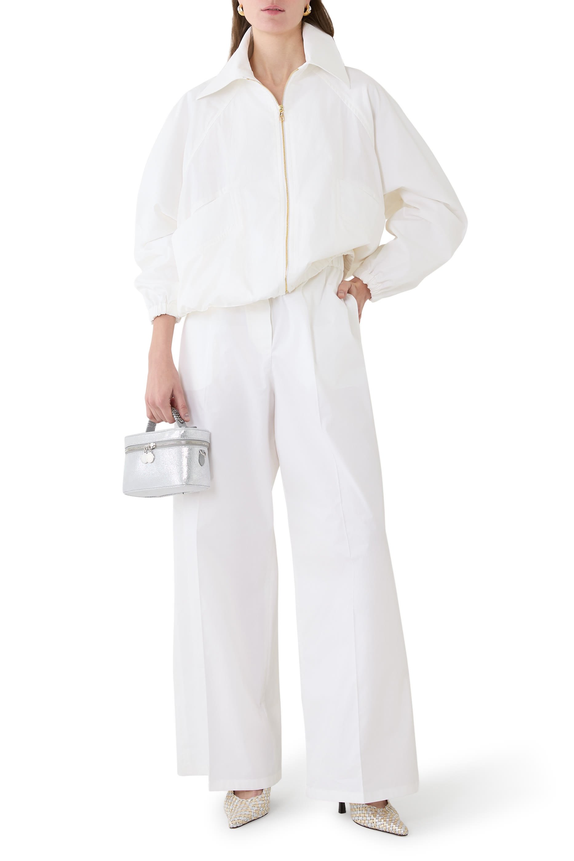  Organic Cotton Zippered Jacket 