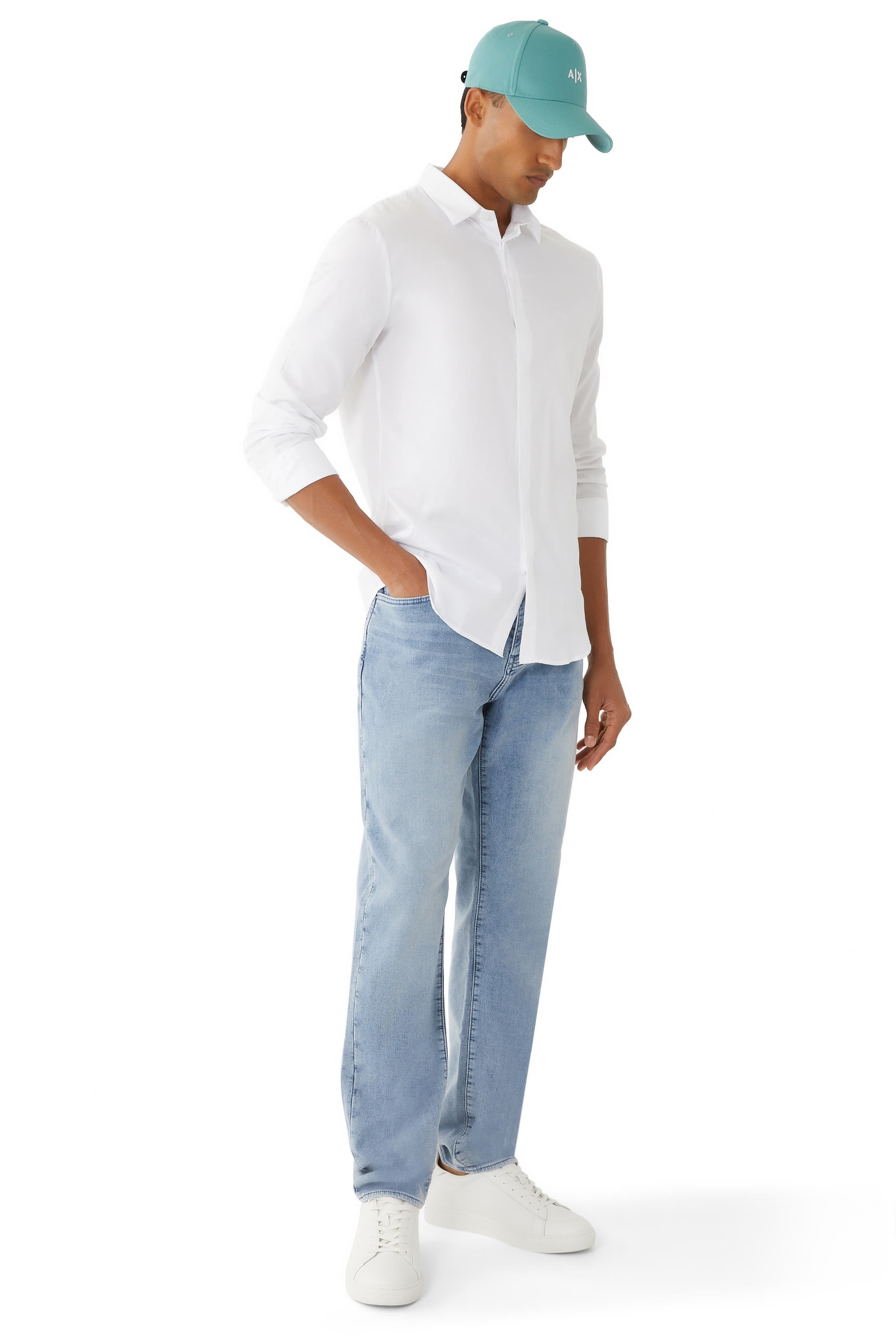 Logo-Embossed Low-Top Sneakers