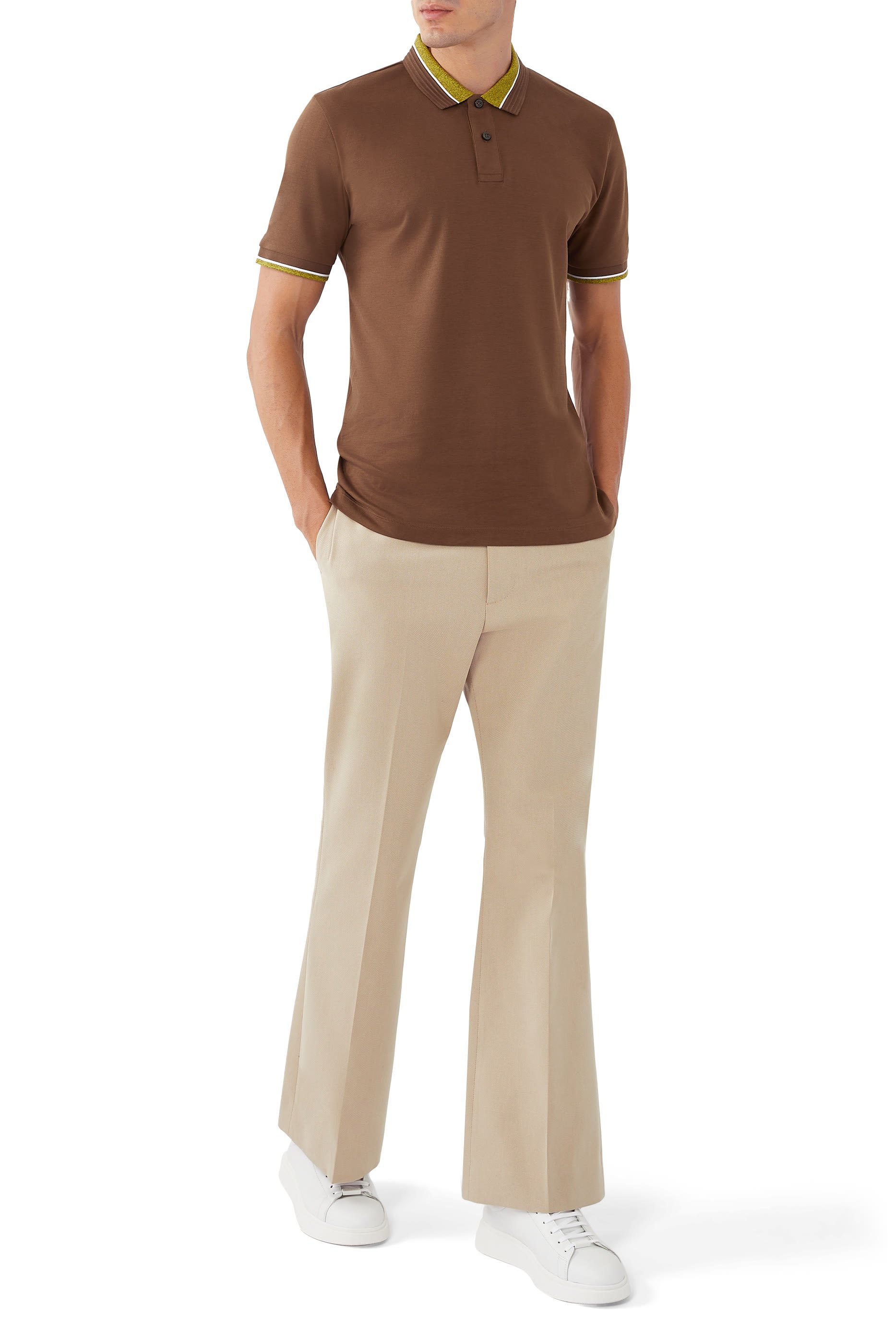 Mercerized Cotton Polo Shirt