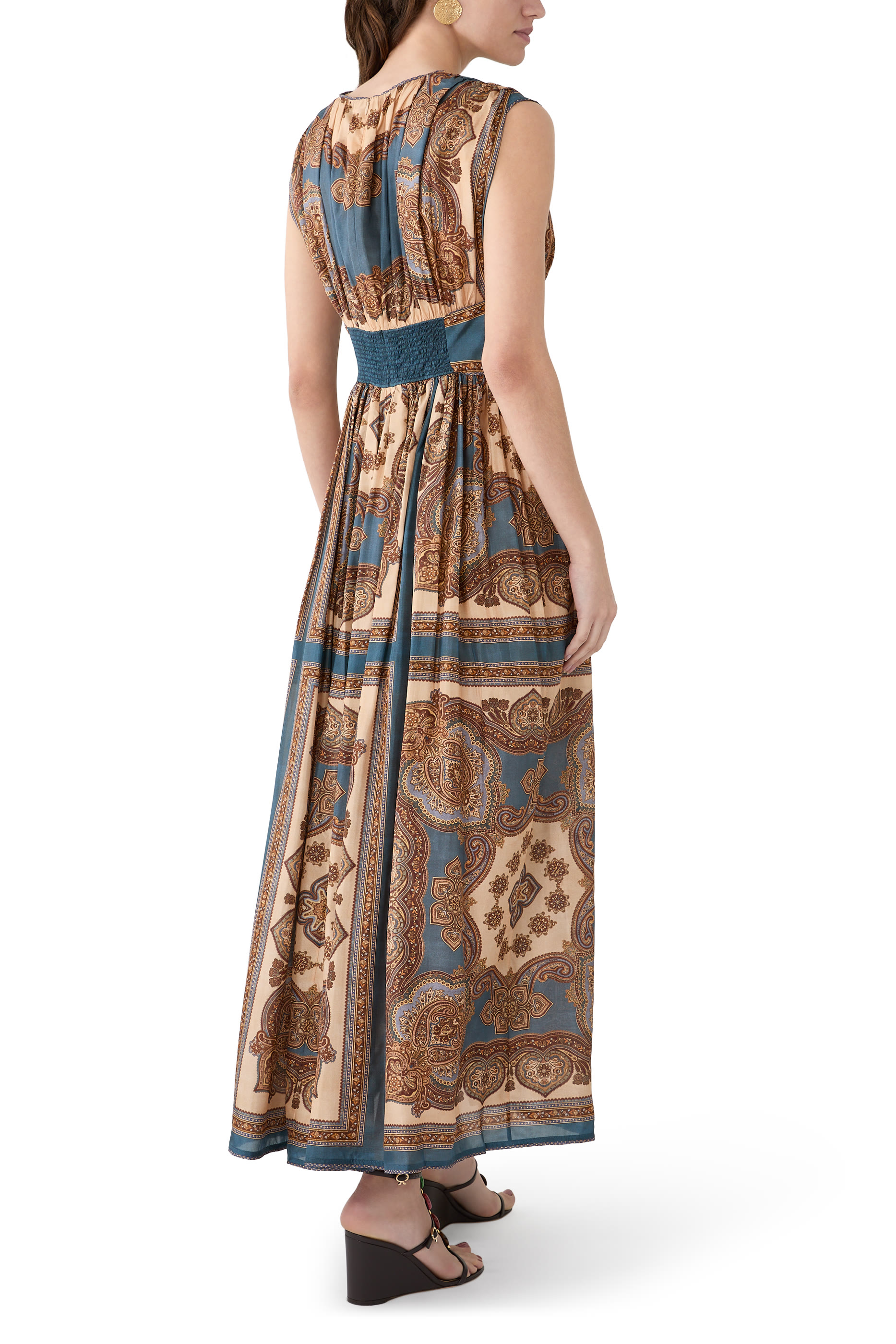 Mahon Waisted Maxi Dress