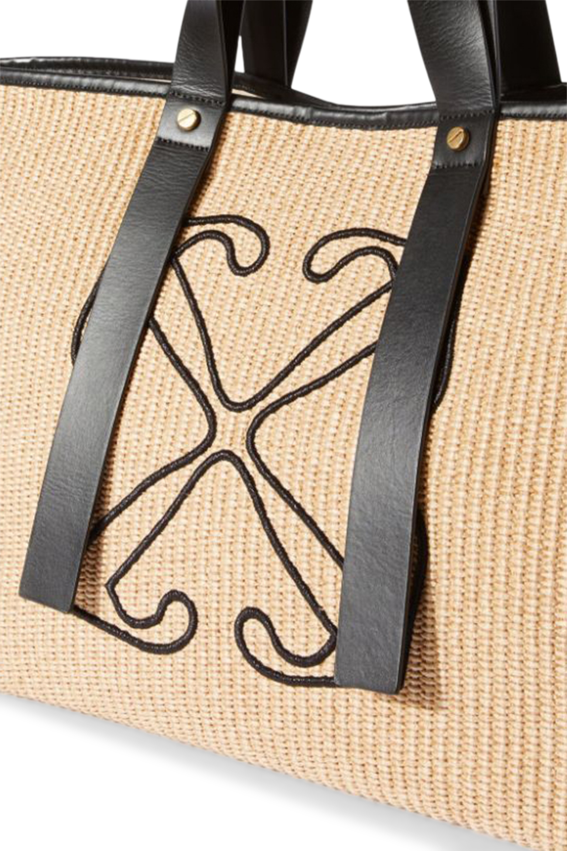 Day Off Medium Raffia Tote Bag