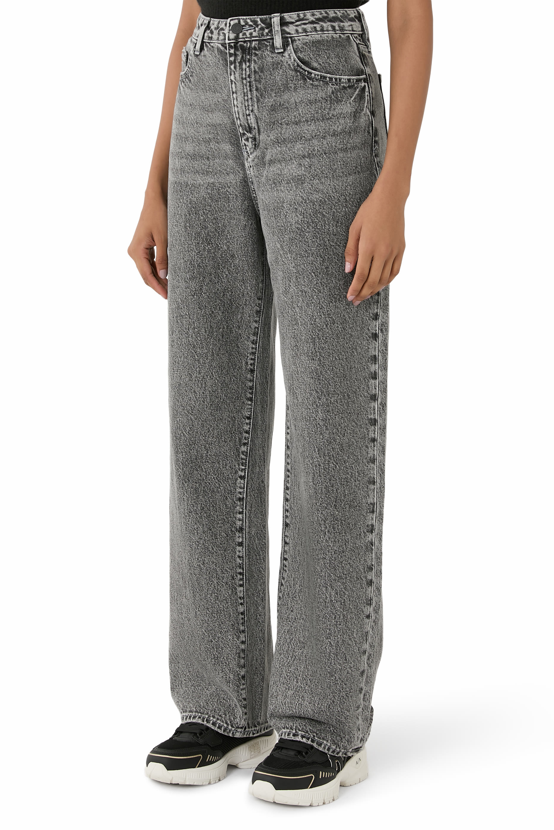 Rigid Denim Relaxed-Fit Jeans