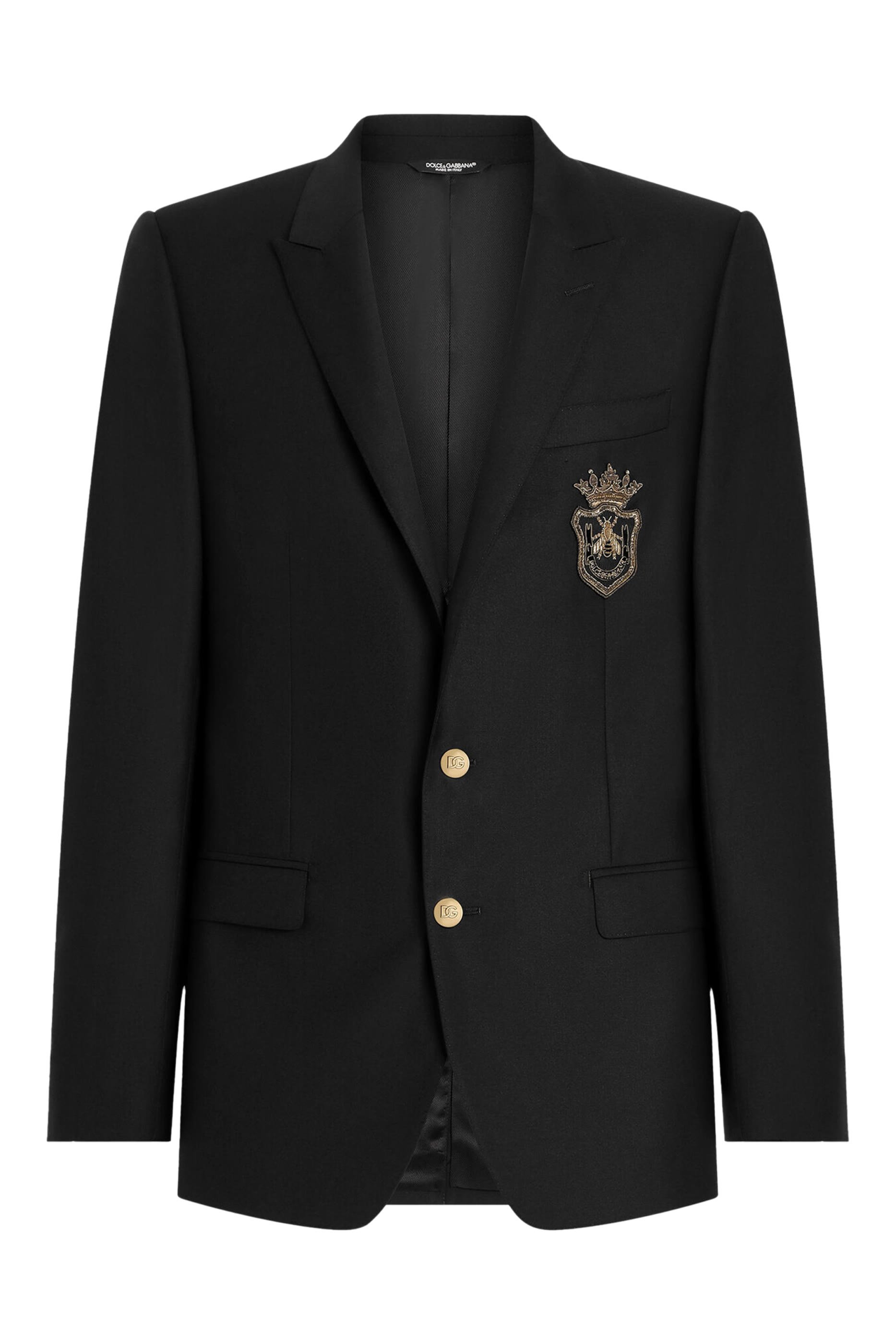 Single-Breasted Martini-Fit Jacket