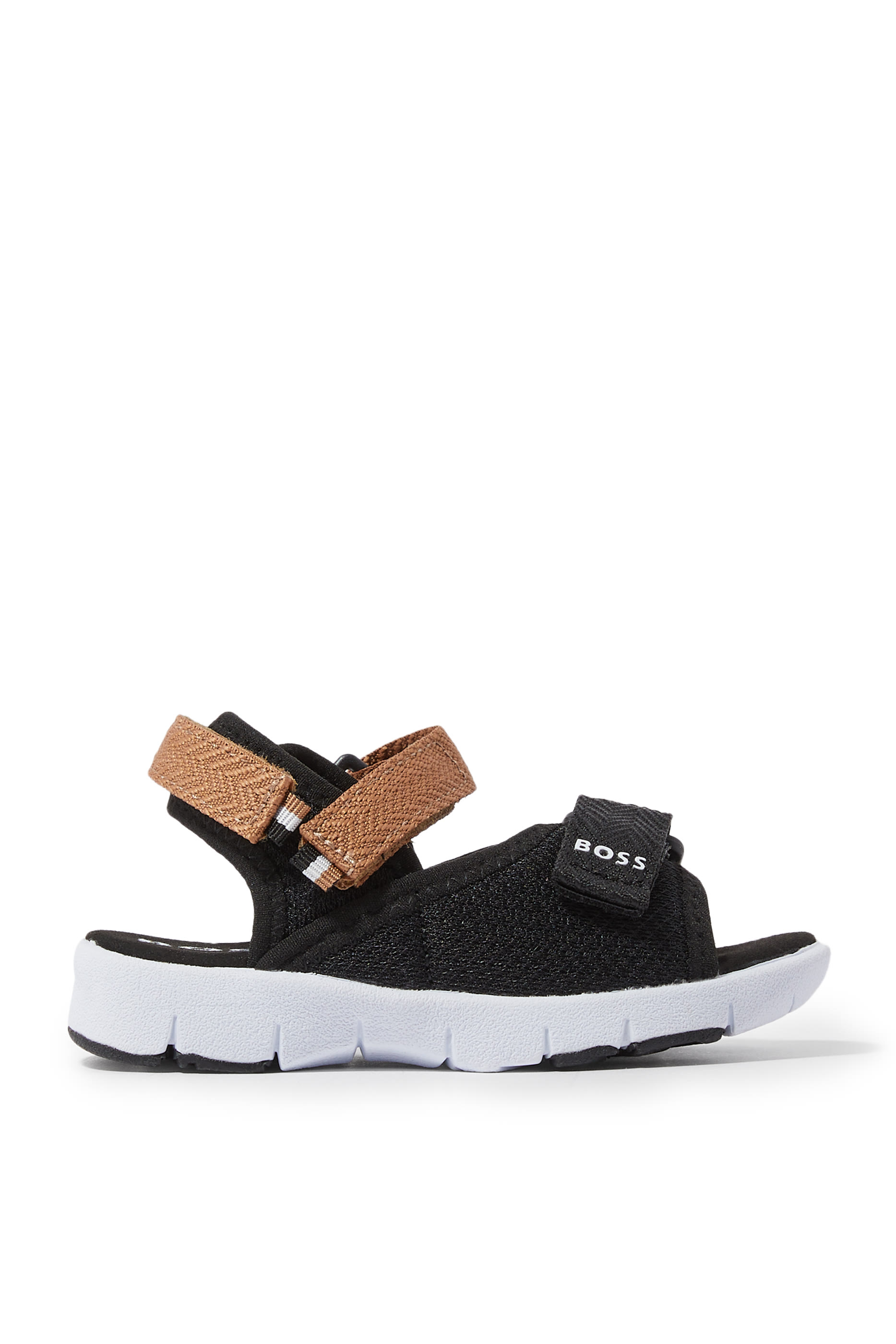 Kids Logo Mesh Sandals