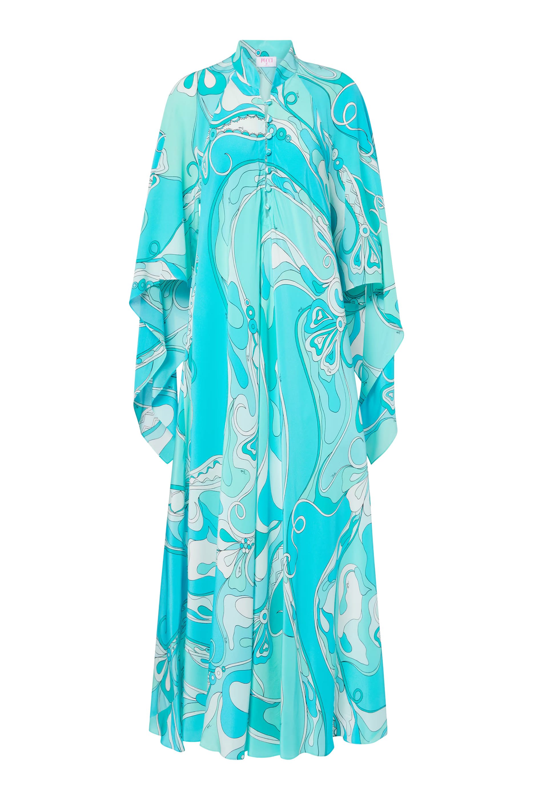 Iride-Print Kaftan