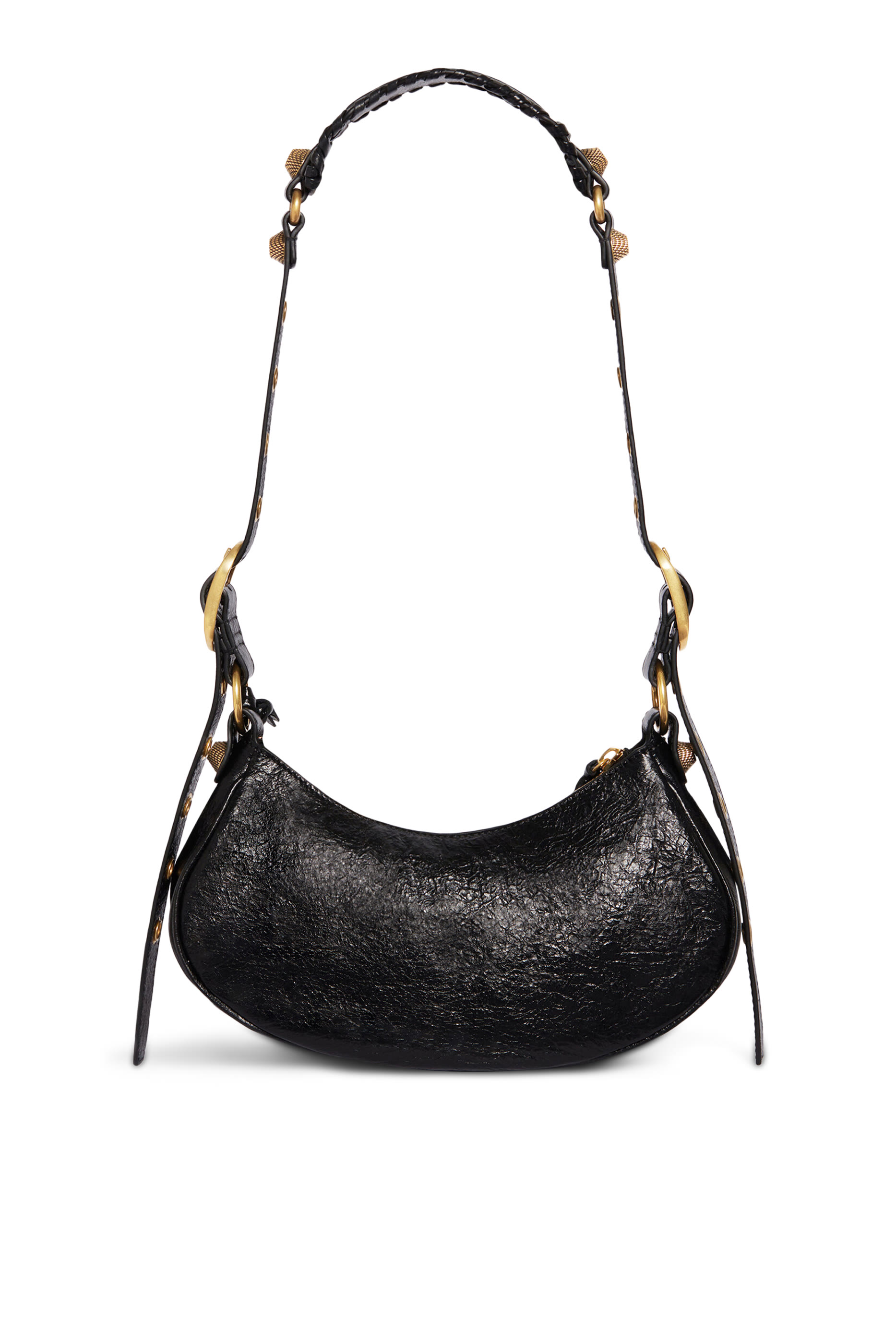 Le Cagole Small Leather Shoulder Bag