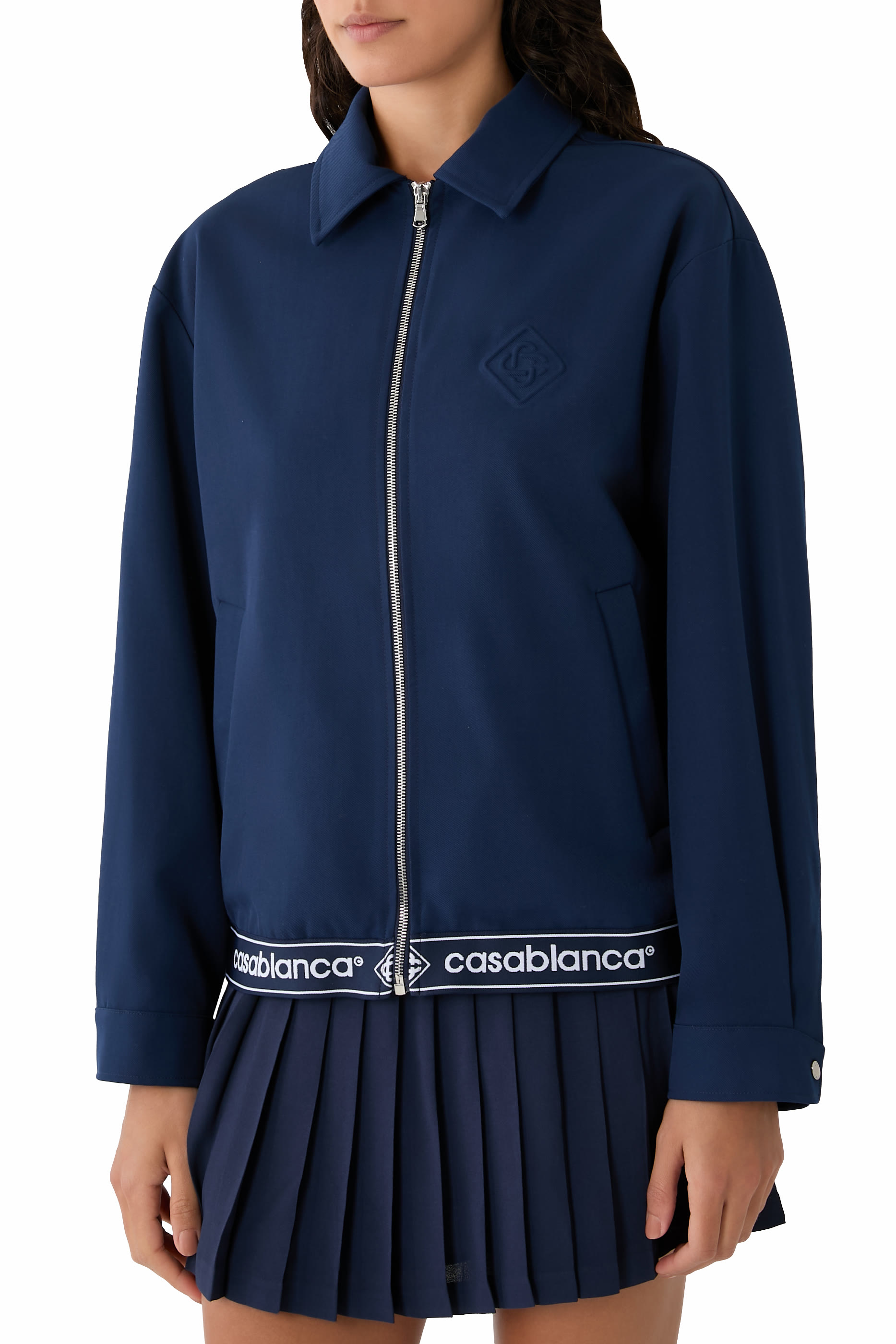 Logo Suit Jacket