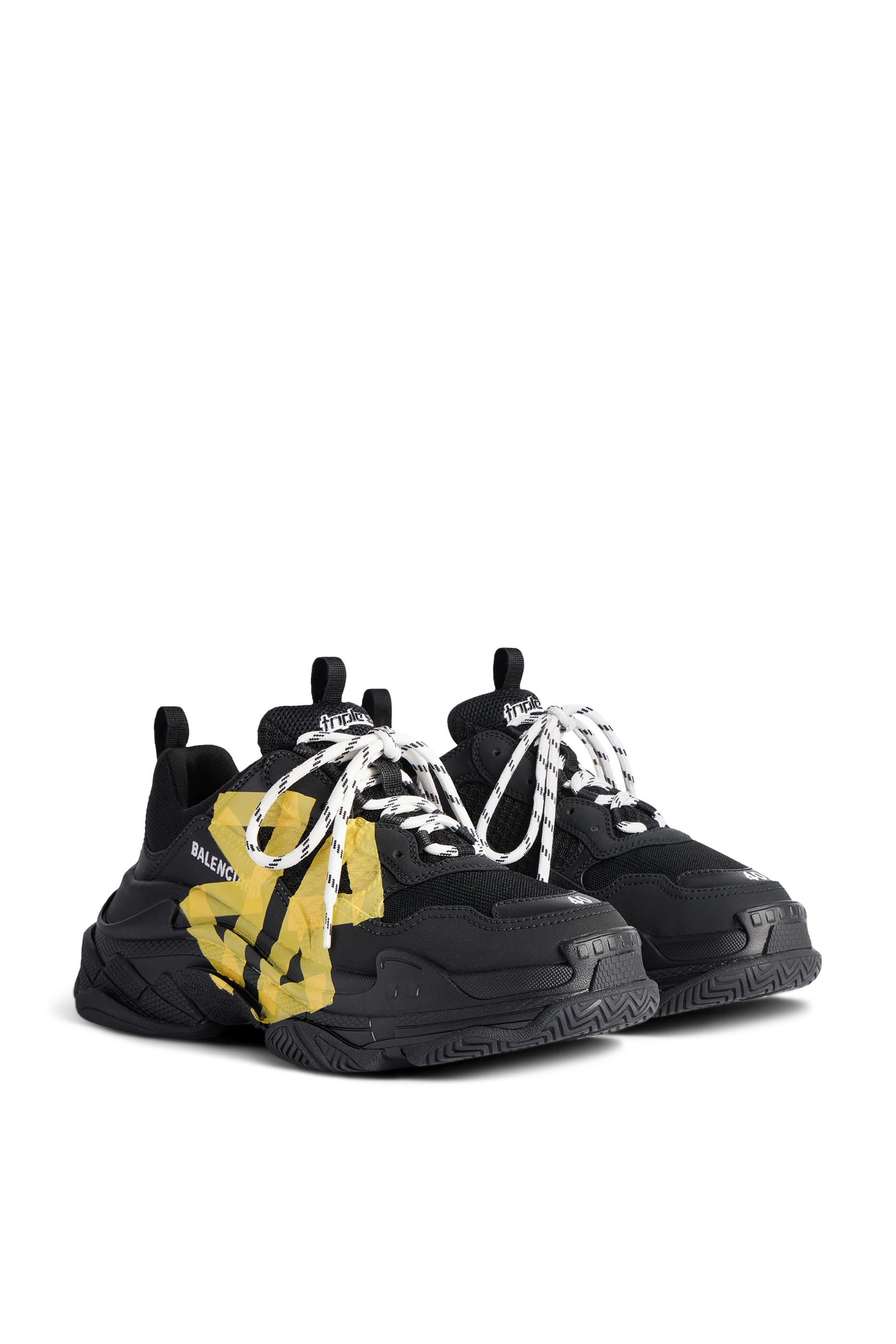 Triple S Sneakers with Tape