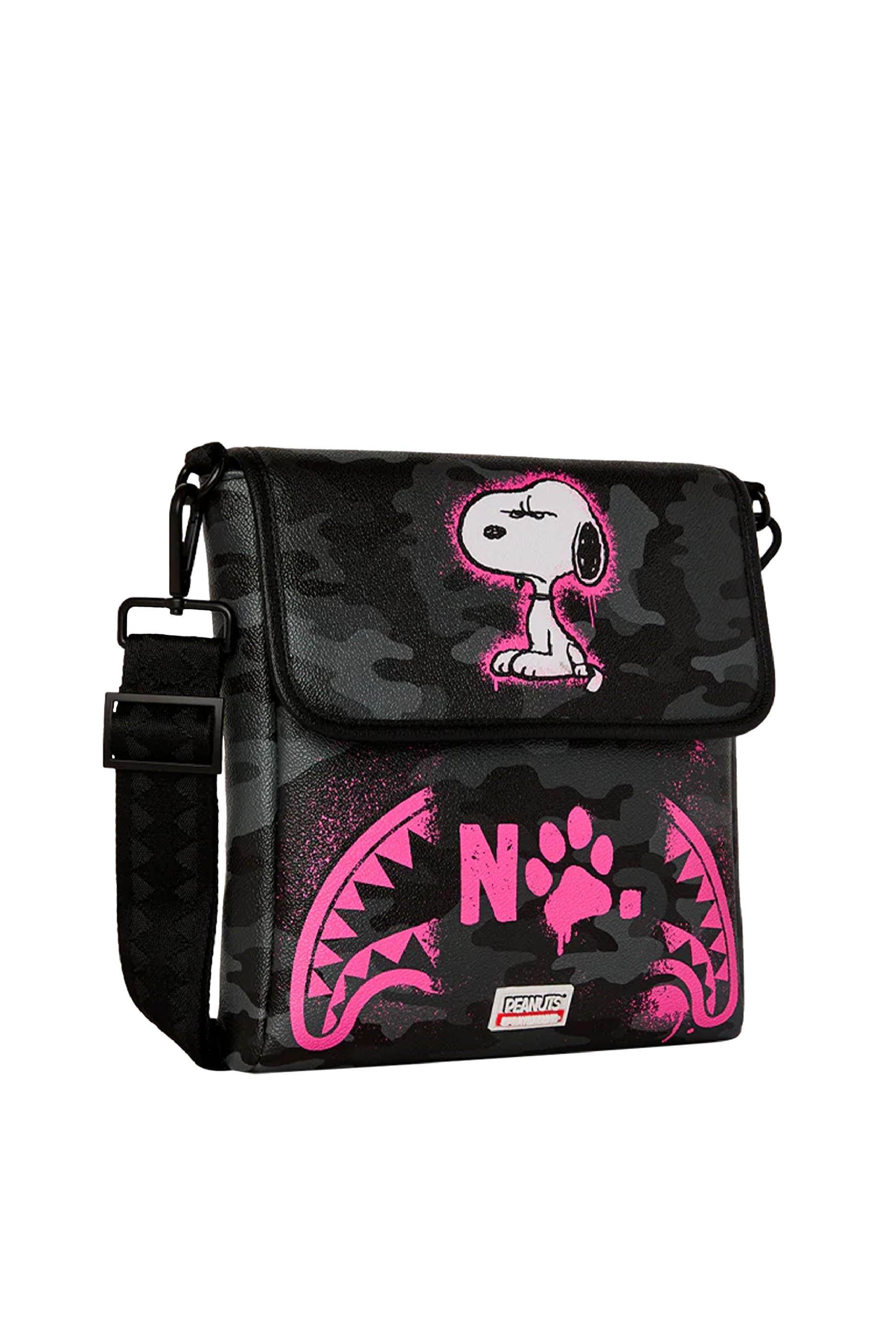 Kids Snoopy That&rsquo;s A No No Messenger Sling Bag