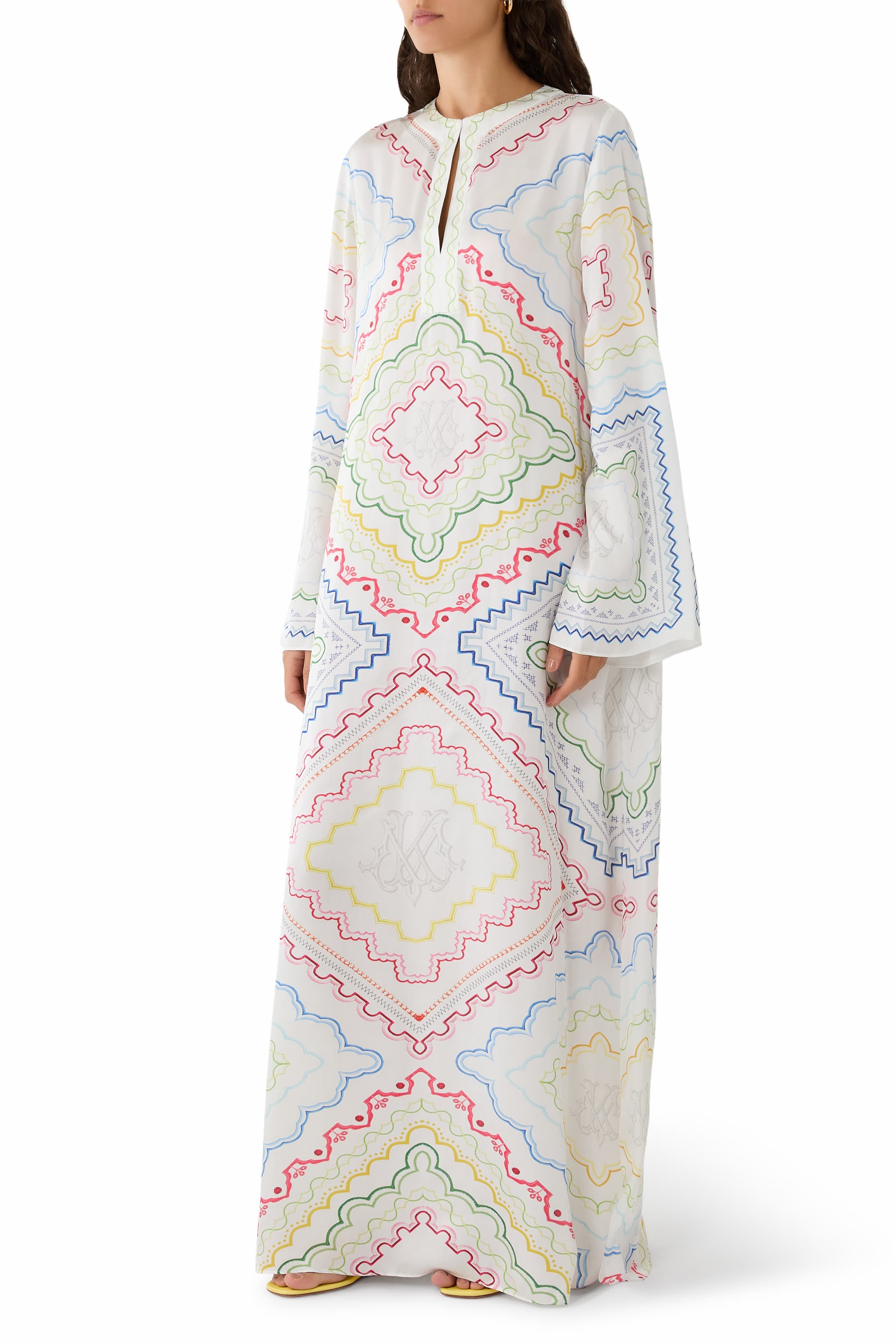 Collins Kaftan Multi Cornicing Dress