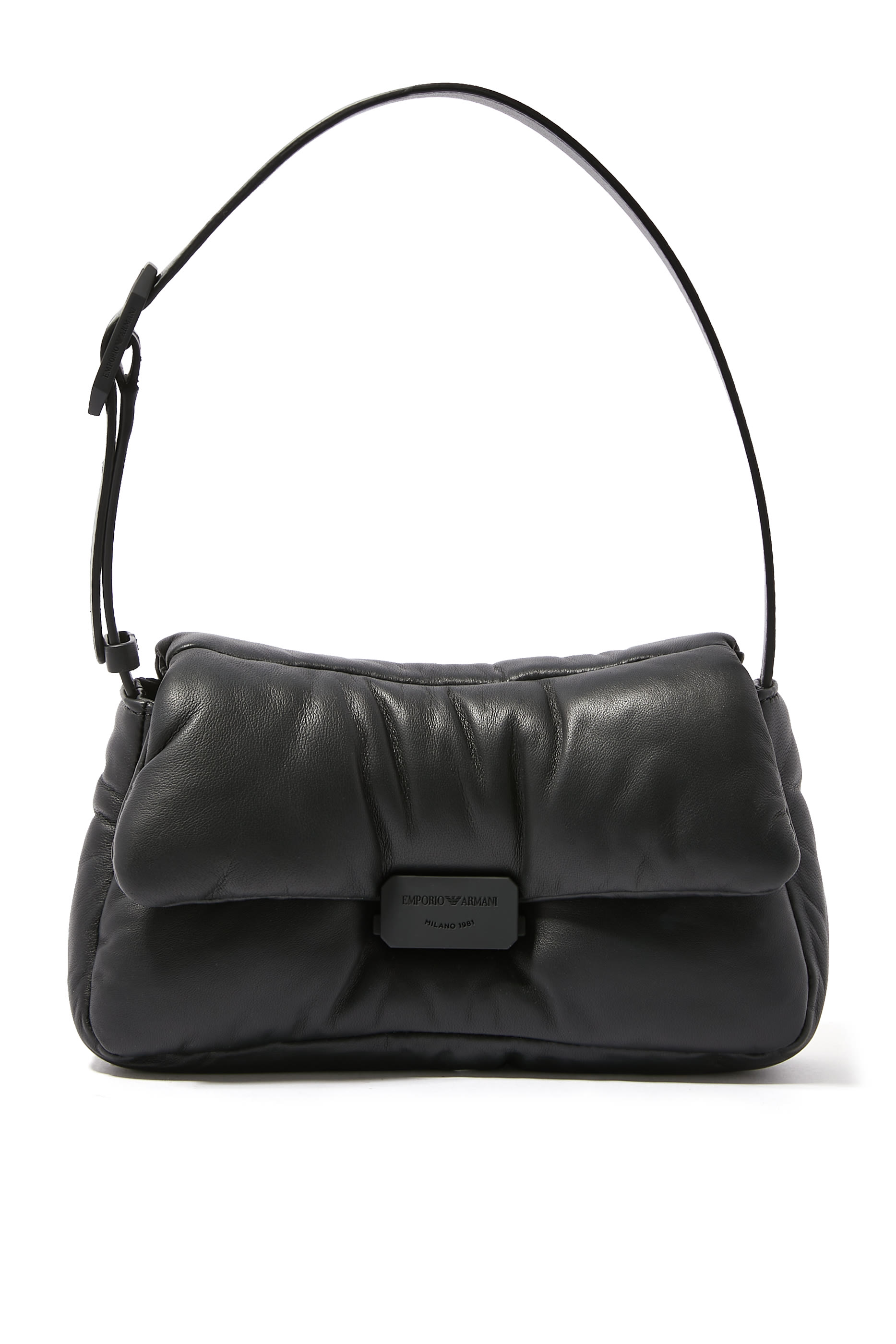 Puffy Nappa Shoulder Bag