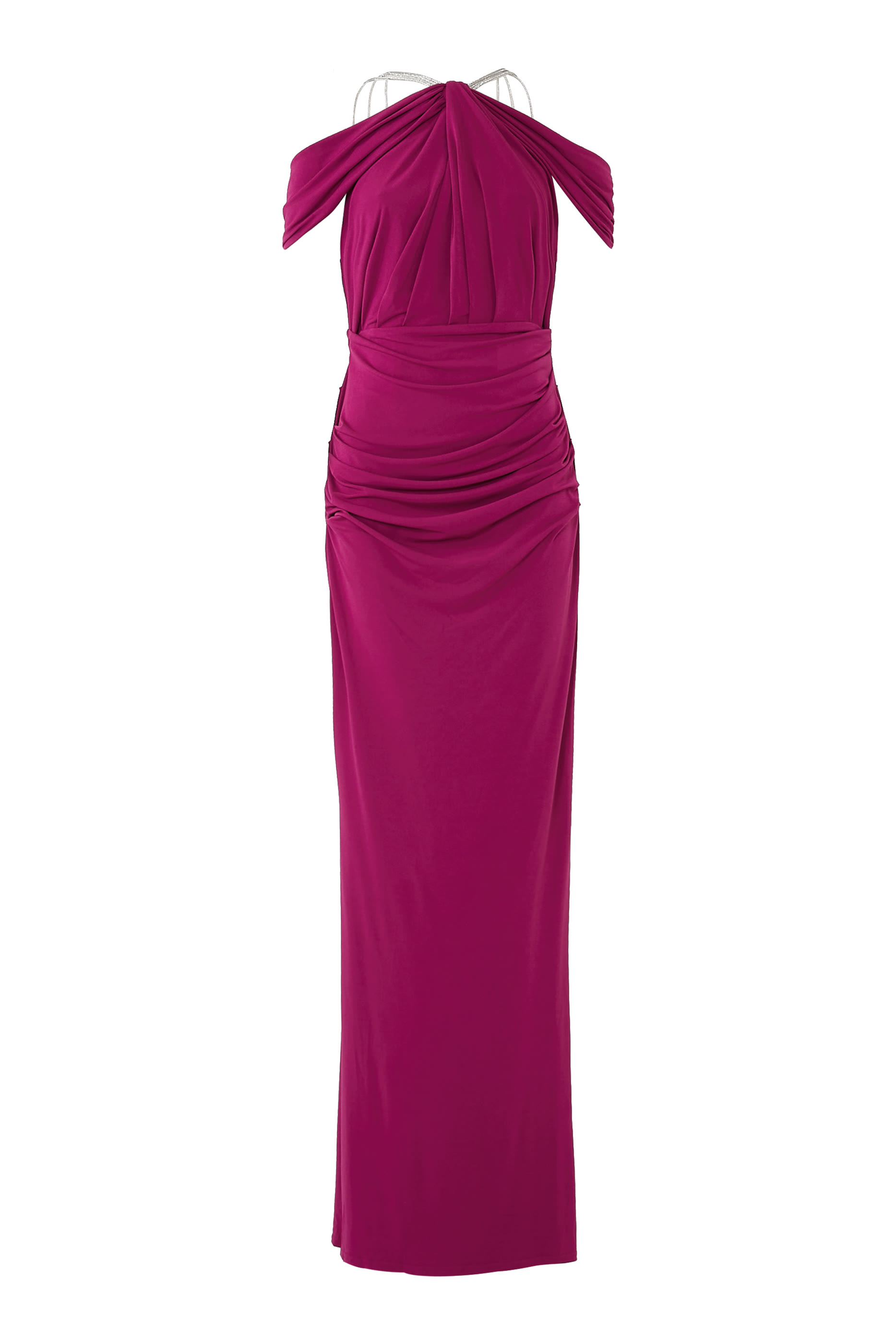  Off Shoulder Evening Gown