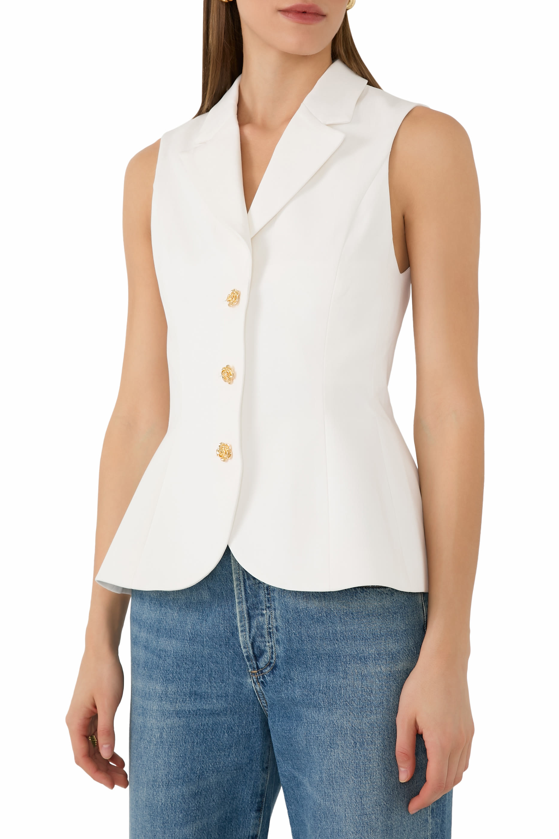 Sammie Sculpted Blazer Vest