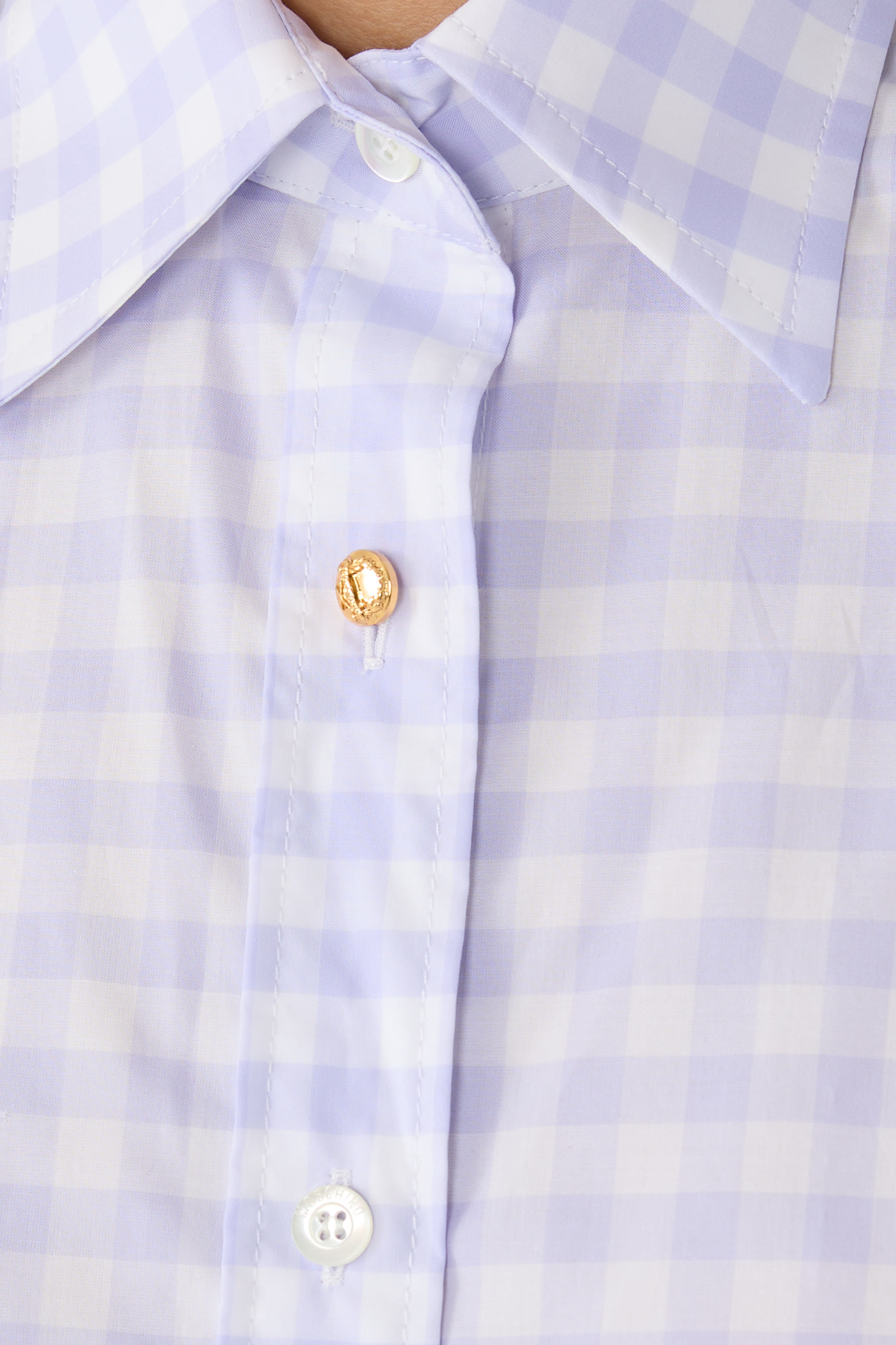  Vichy Checked Cotton Shirt