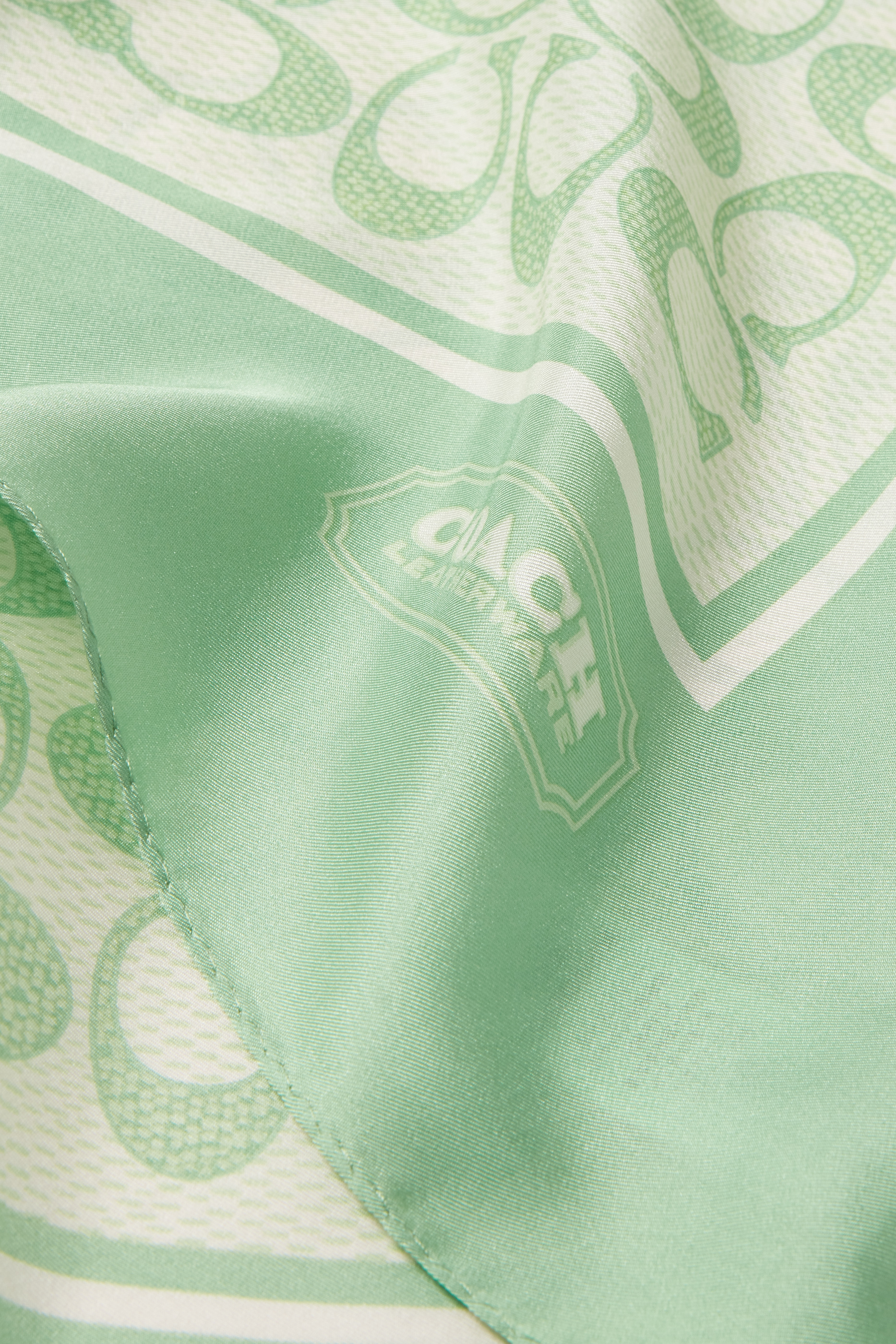 Vintage Signature Print Silk Square Scarf