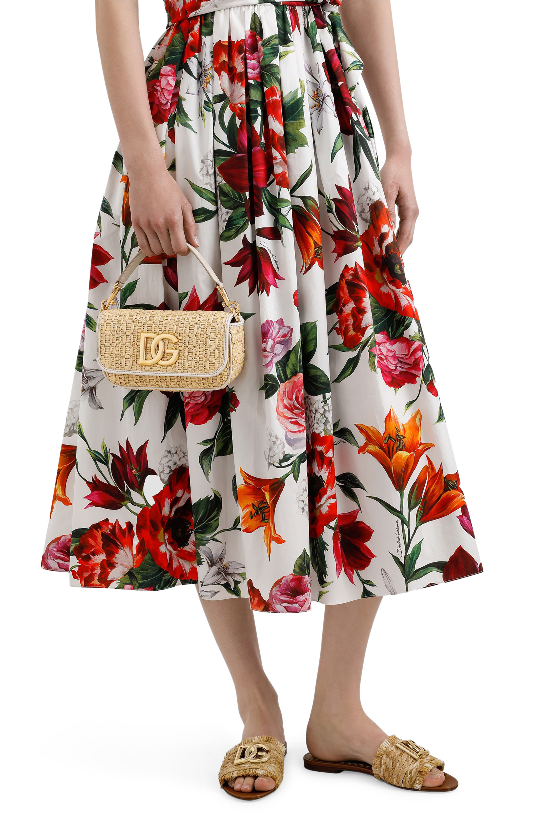 Rafia Crochet Shoulder Bag