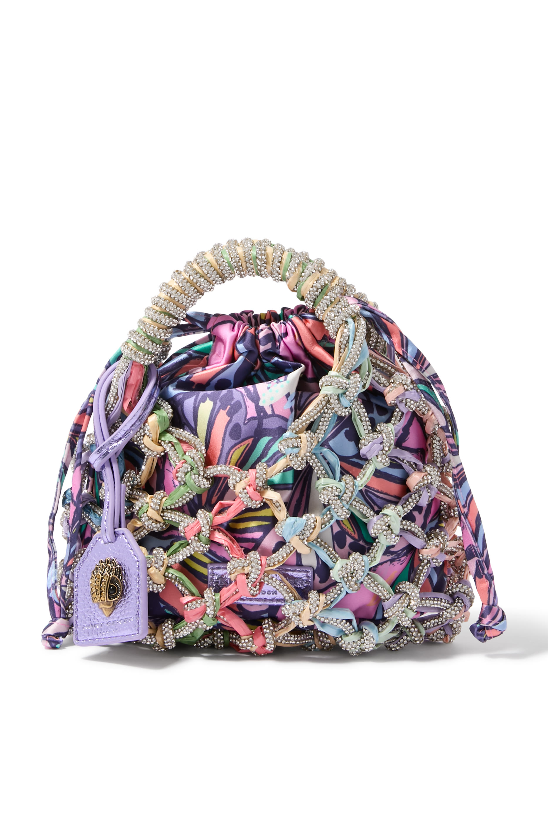 Macrame Crystal Bag