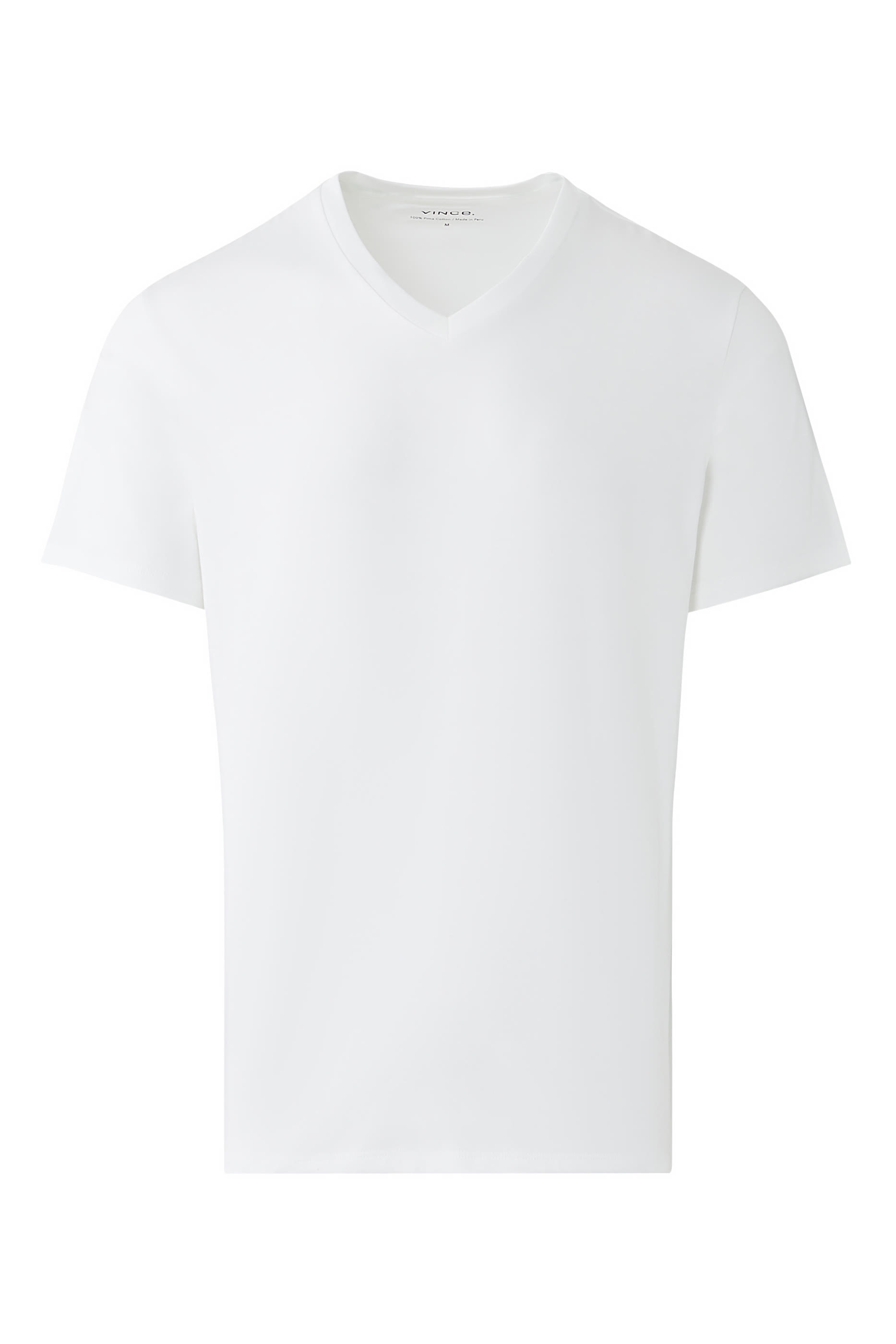 Pima Cotton V-Neck T-Shirt