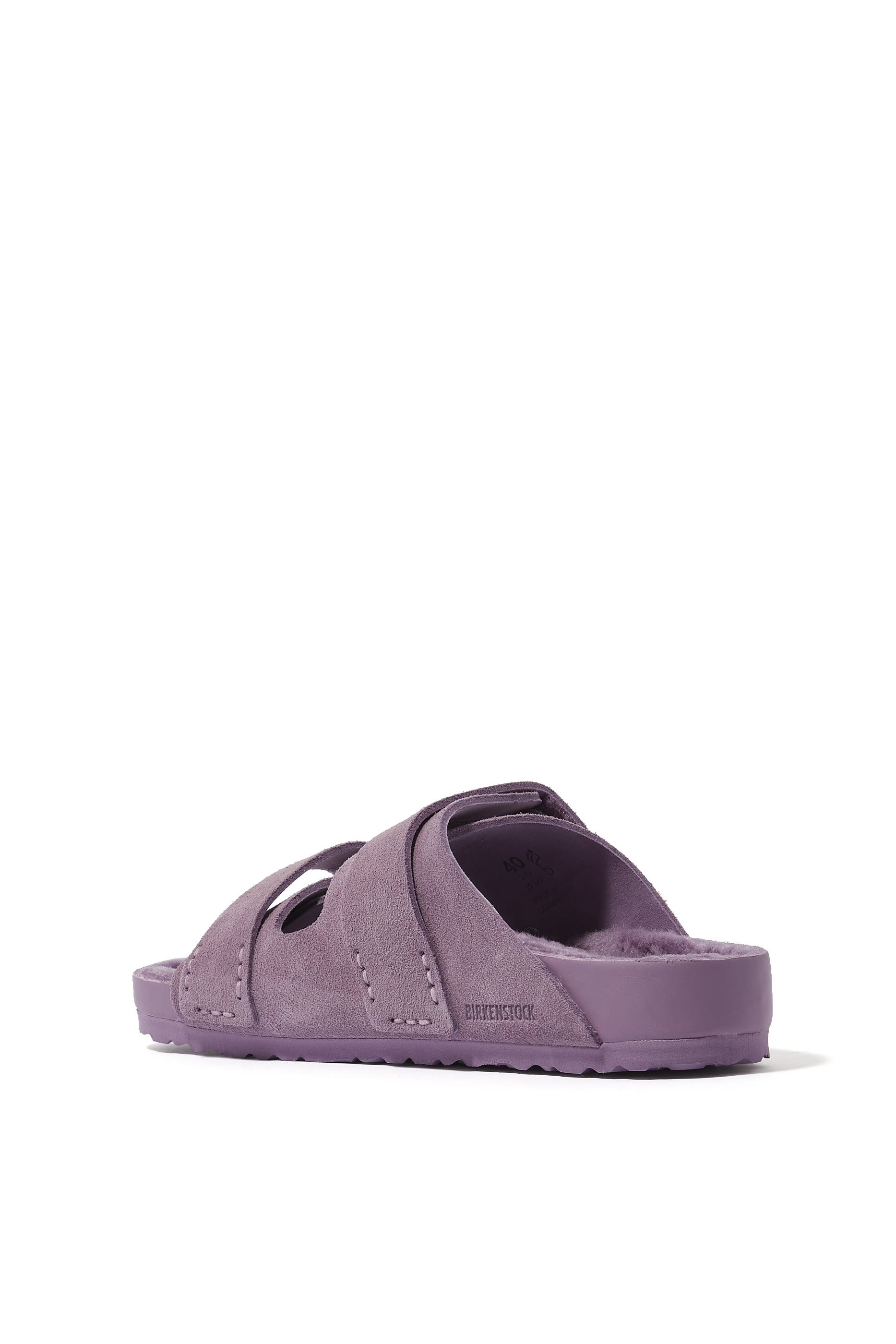 Uji Tekla Suede Fur Sandals