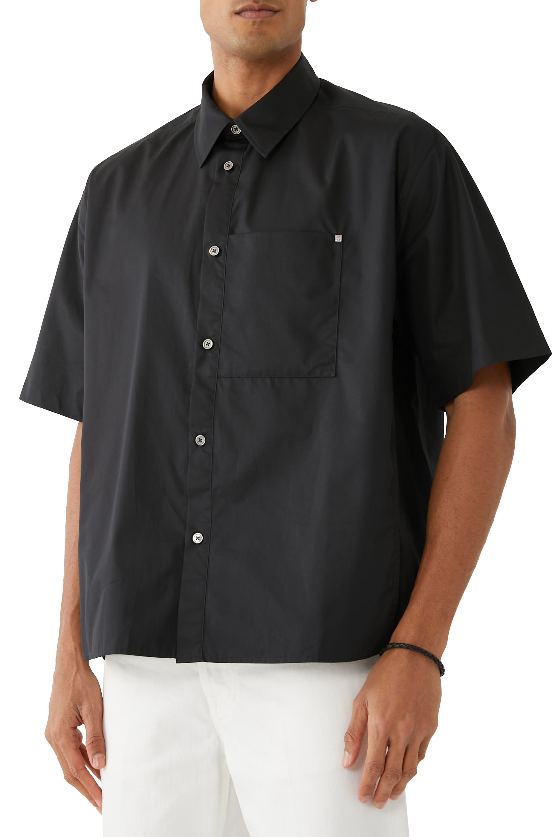 Back Logo Graphic Short Sleeves Shirt