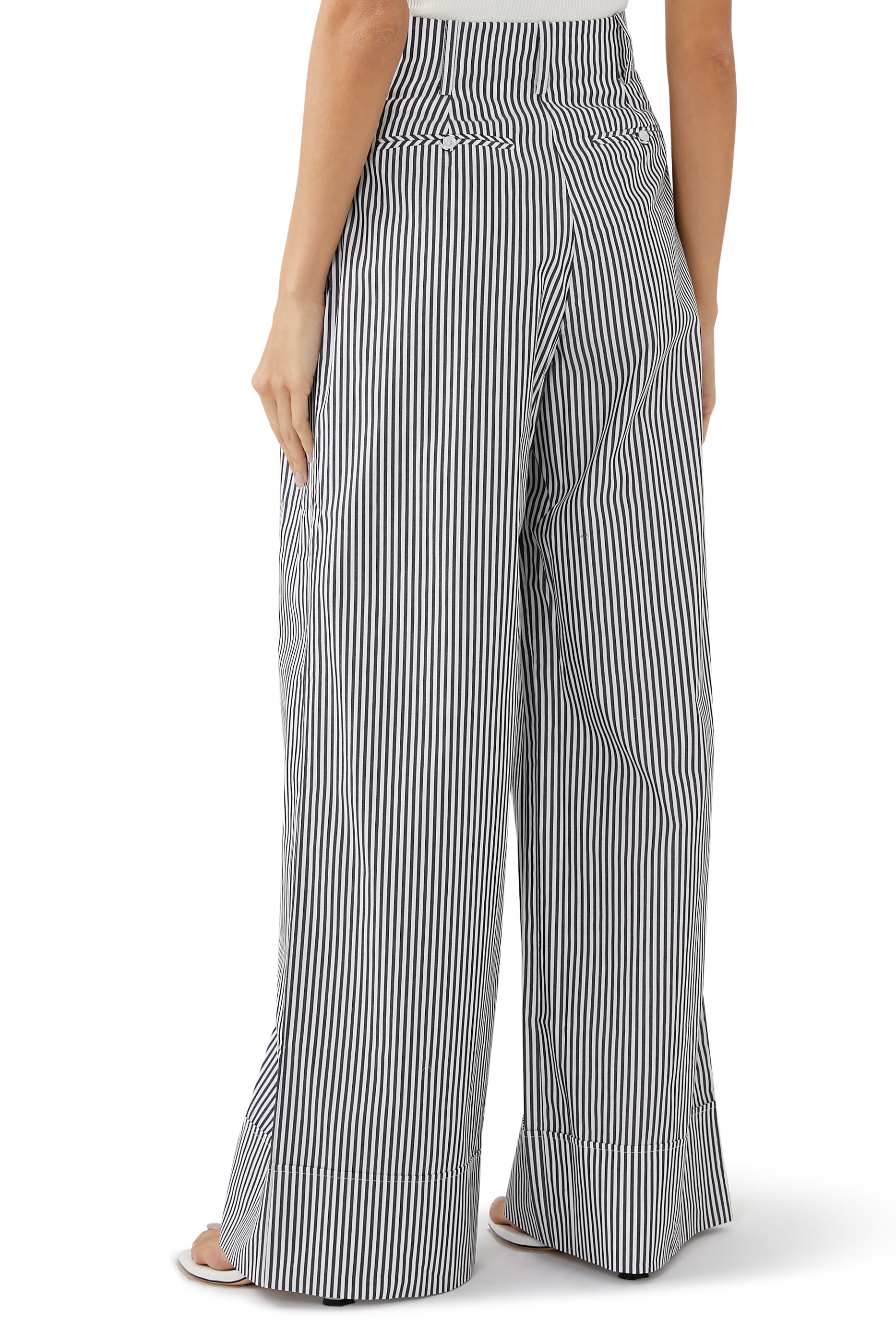 High-Waisted Relaxed Pants