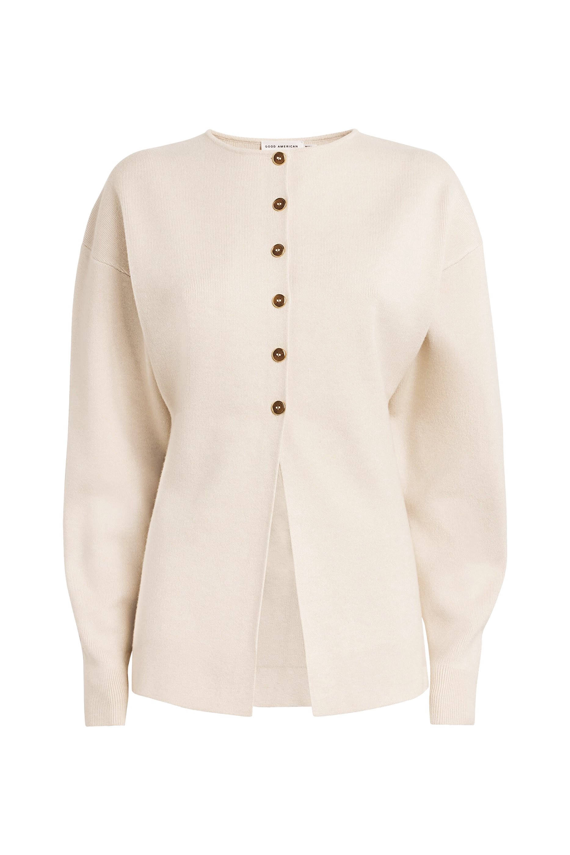 Exaggerated Sleeve Cardigan Sweater 