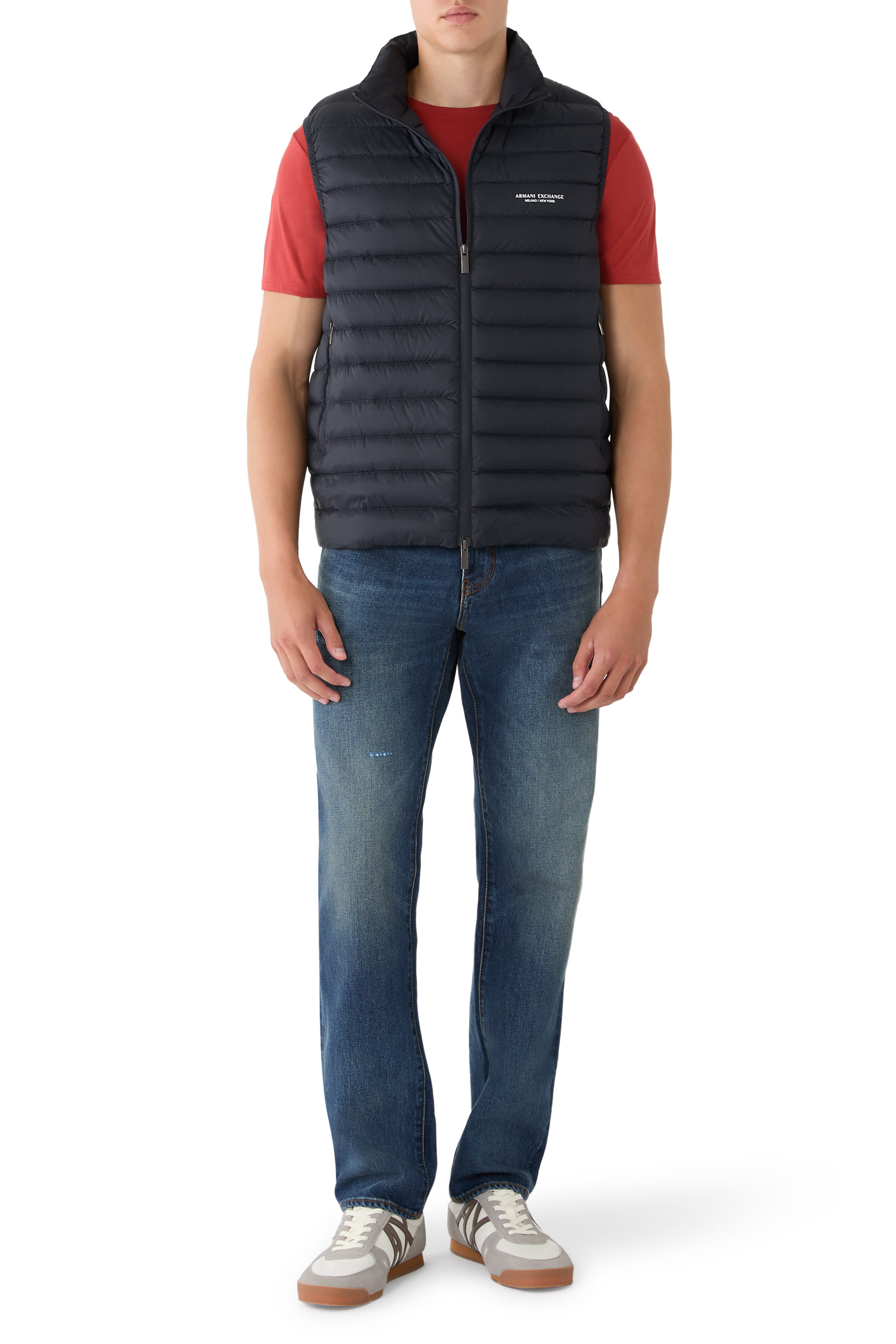 Quilted Full-Zip Down Vest