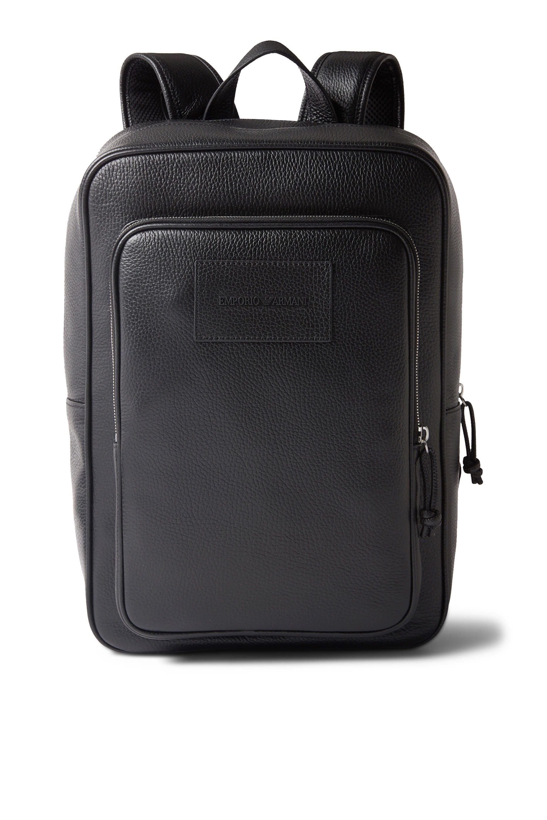 Tumbled-Leather Backpack