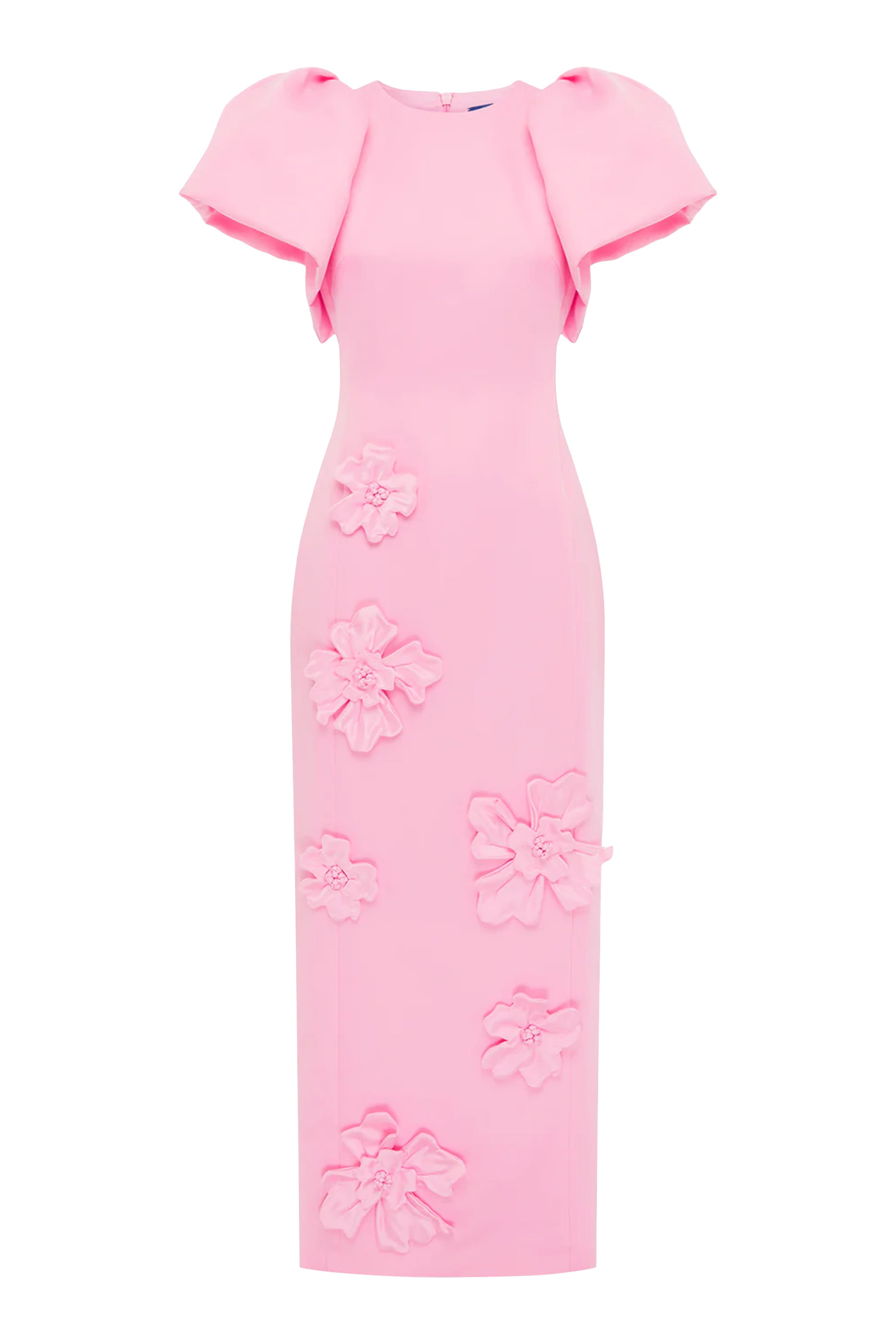  Lucinda Floral Appliqué Maxi Dress