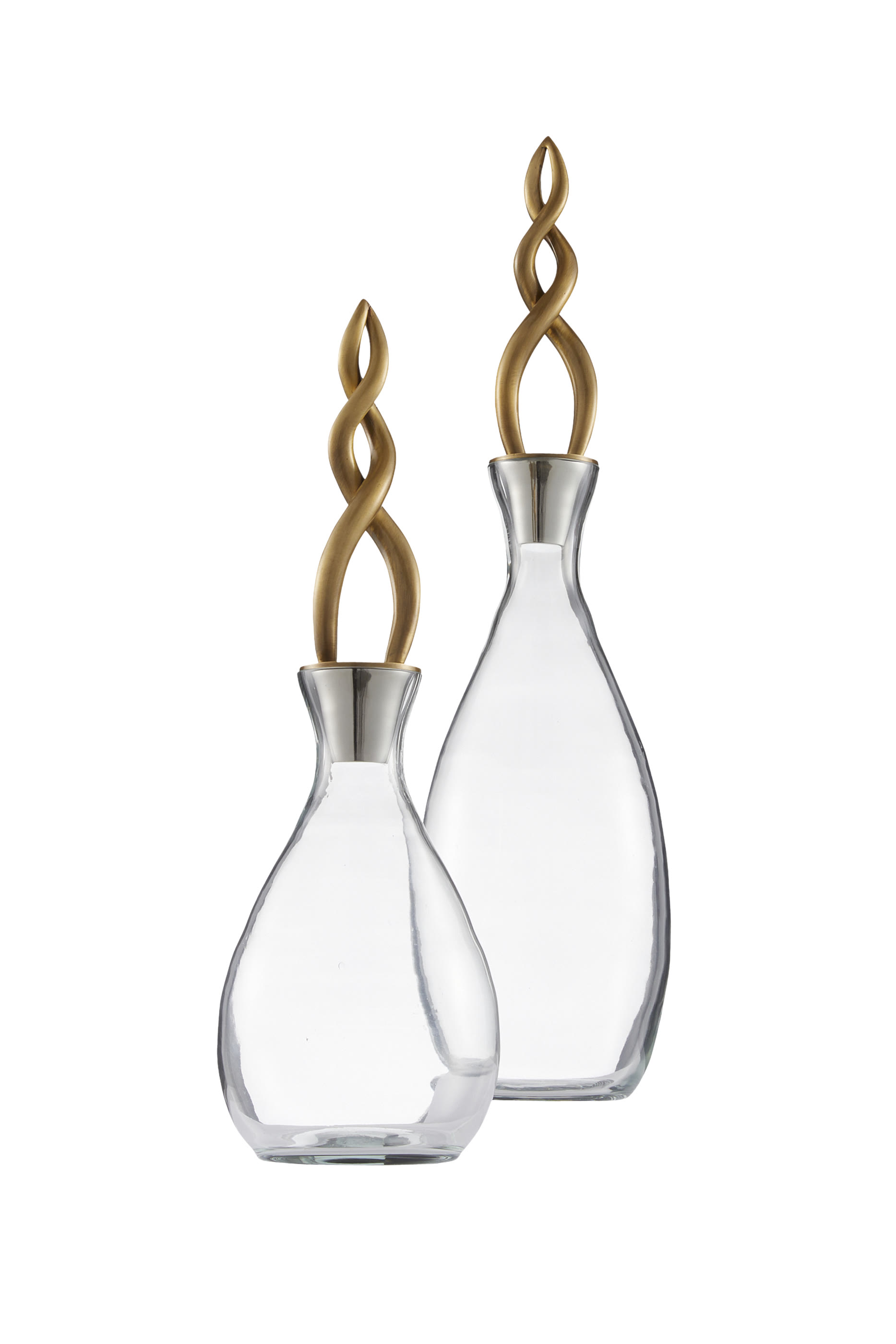 Elixir Decanters, Set of 2